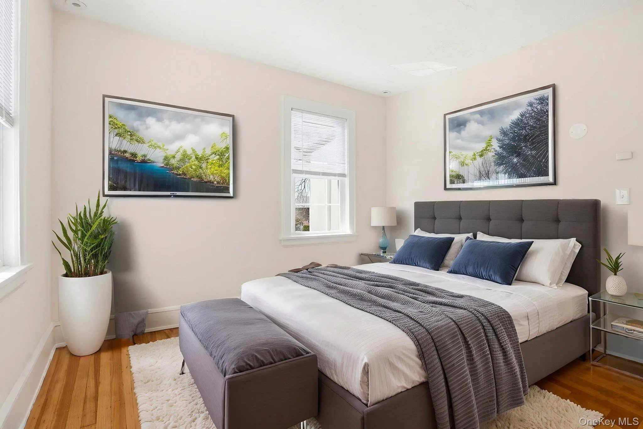 Primary Bedroom offers personal sanctuaries. Virtually staged Primary Bedroom offers personal sanctuaries. Virtually staged