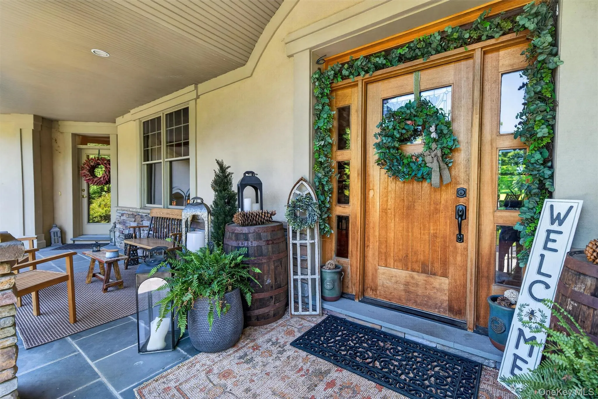 Gorgeous Wooden Door is a warm welcome to this beauty Gorgeous Wooden Door is a warm welcome to this beauty