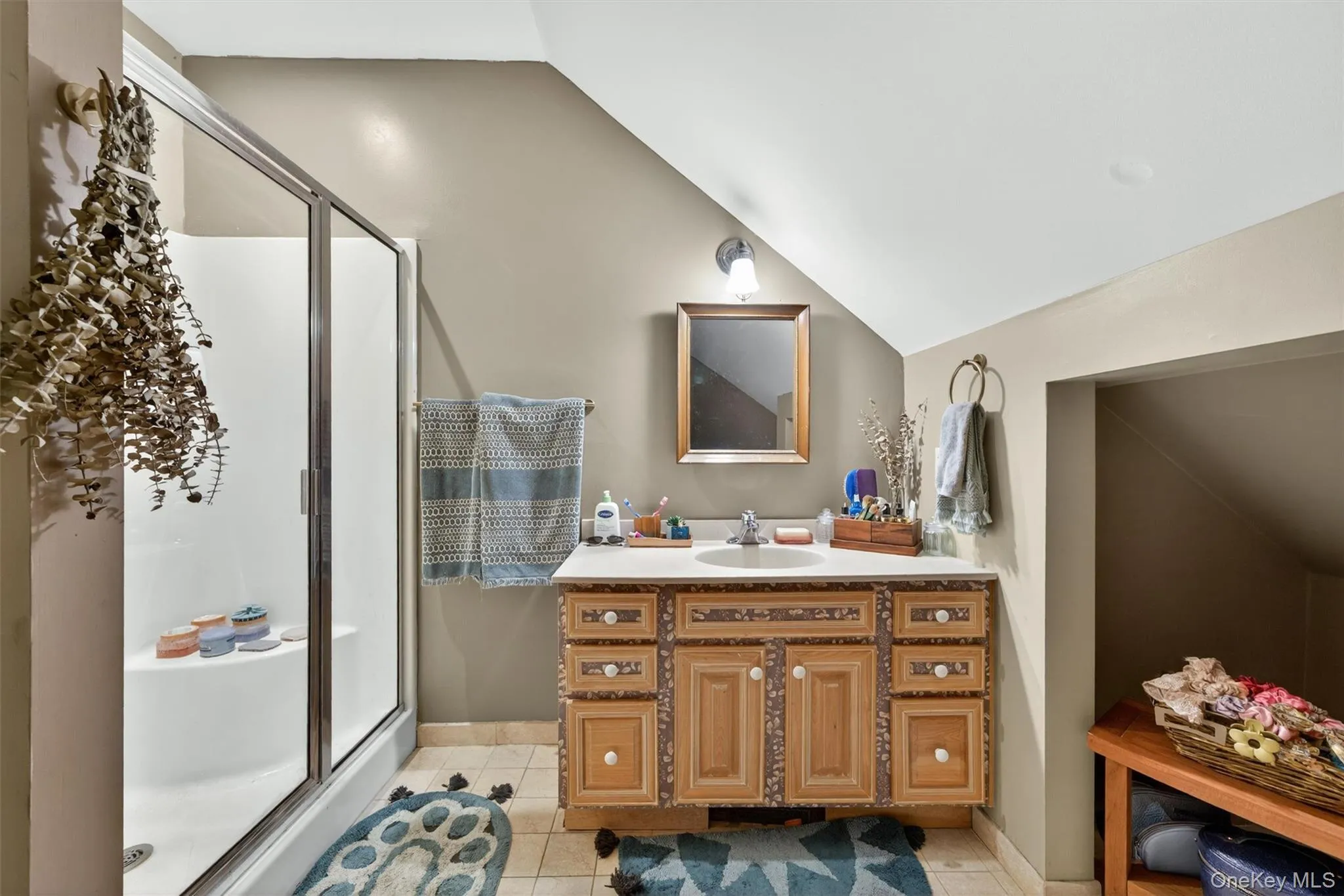 Full bathroom on second level Full bathroom on second level