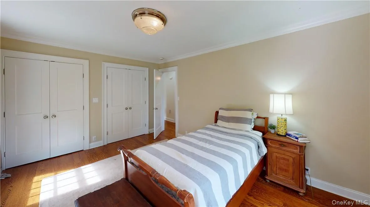 Bedroom 1 with dual closets Bedroom 1 with dual closets