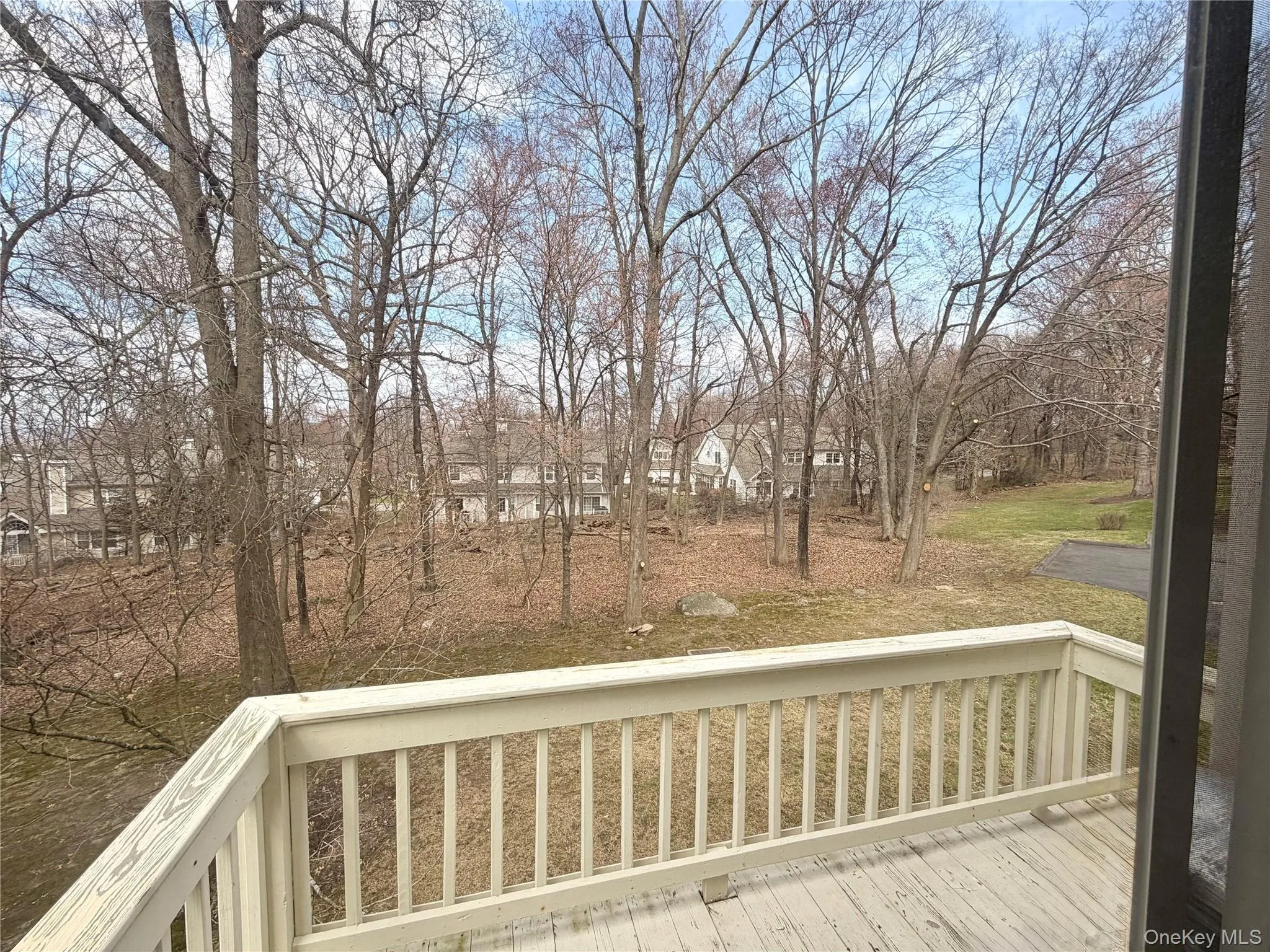 Whether it is your morning routine or an evening wind-down, the balcony at 15 Bayberry Drive offers the kind of peaceful, tree-lined backdrop that makes coming home feel like a reset. Whether it is your morning routine or an evening wind-down, the balcony at 15 Bayberry Drive offers the kind of peaceful, tree-lined backdrop that makes coming home feel like a reset.