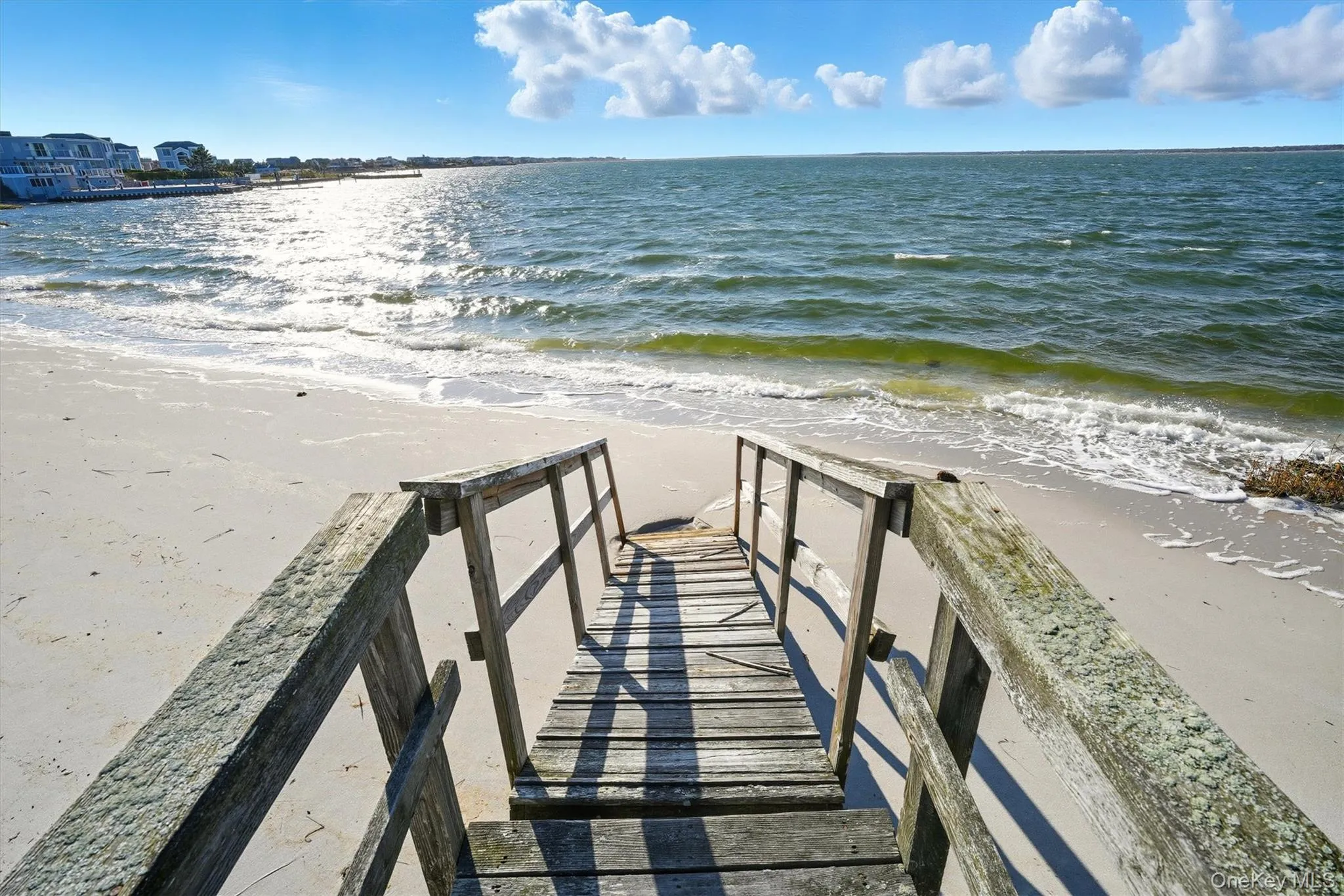 Private walkway to bay beach Private walkway to bay beach