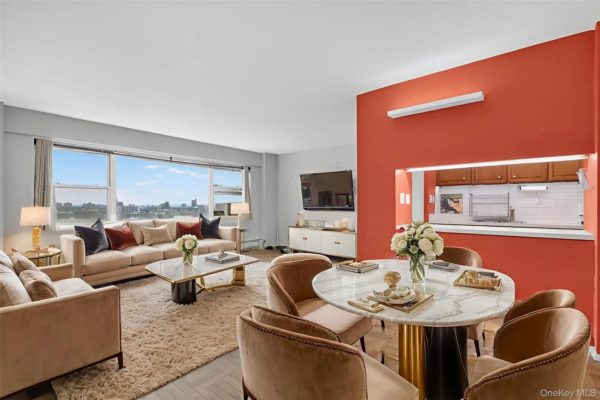 *Virtually Staged* Living room featuring a baseboard radiator *Virtually Staged* Living room featuring a baseboard radiator