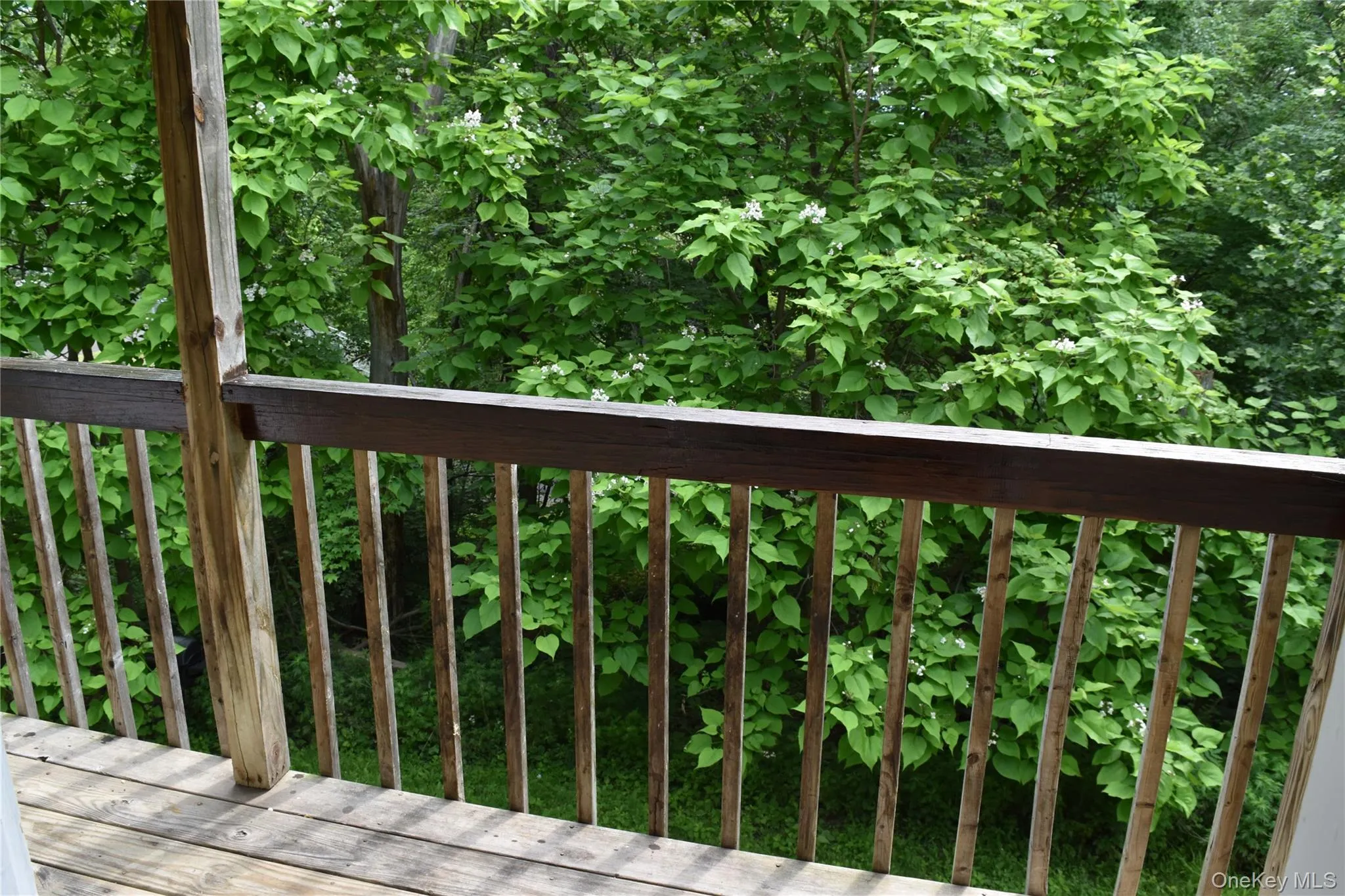 View of wooden terrace View of wooden terrace