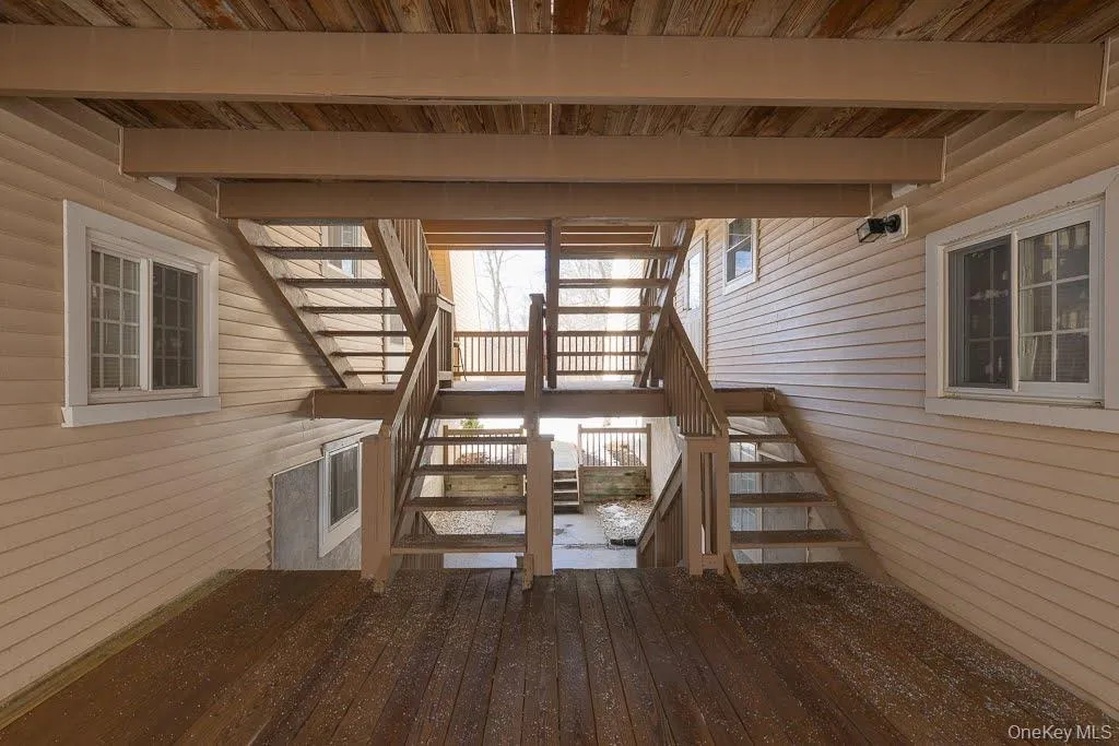 Stairs to unit. Stairs to unit.