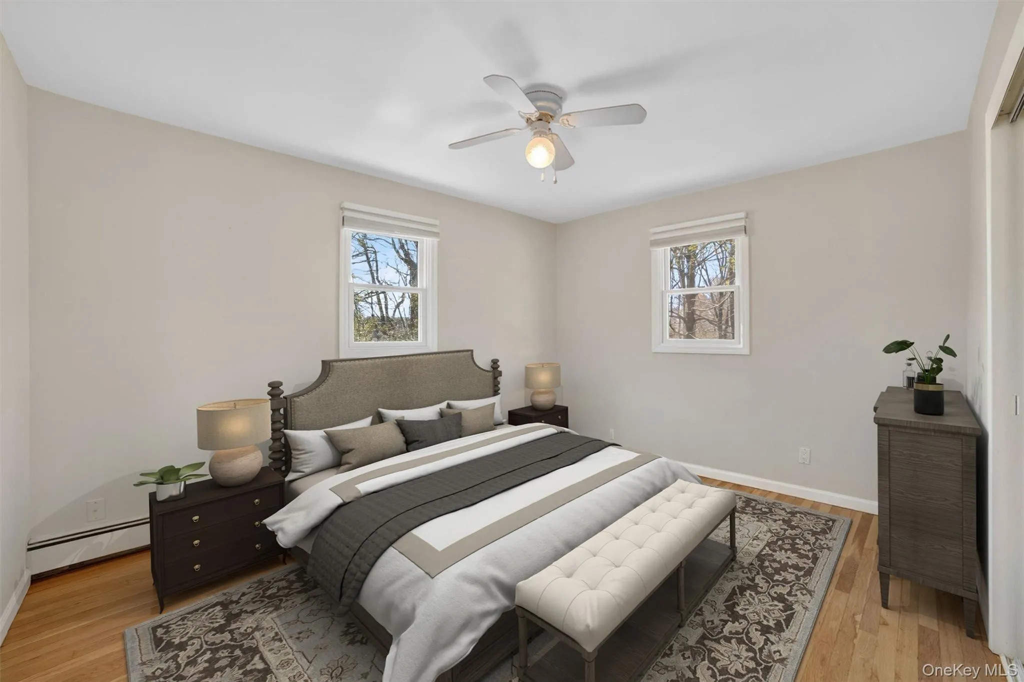 Virtually staged 2nd bedroom Virtually staged 2nd bedroom