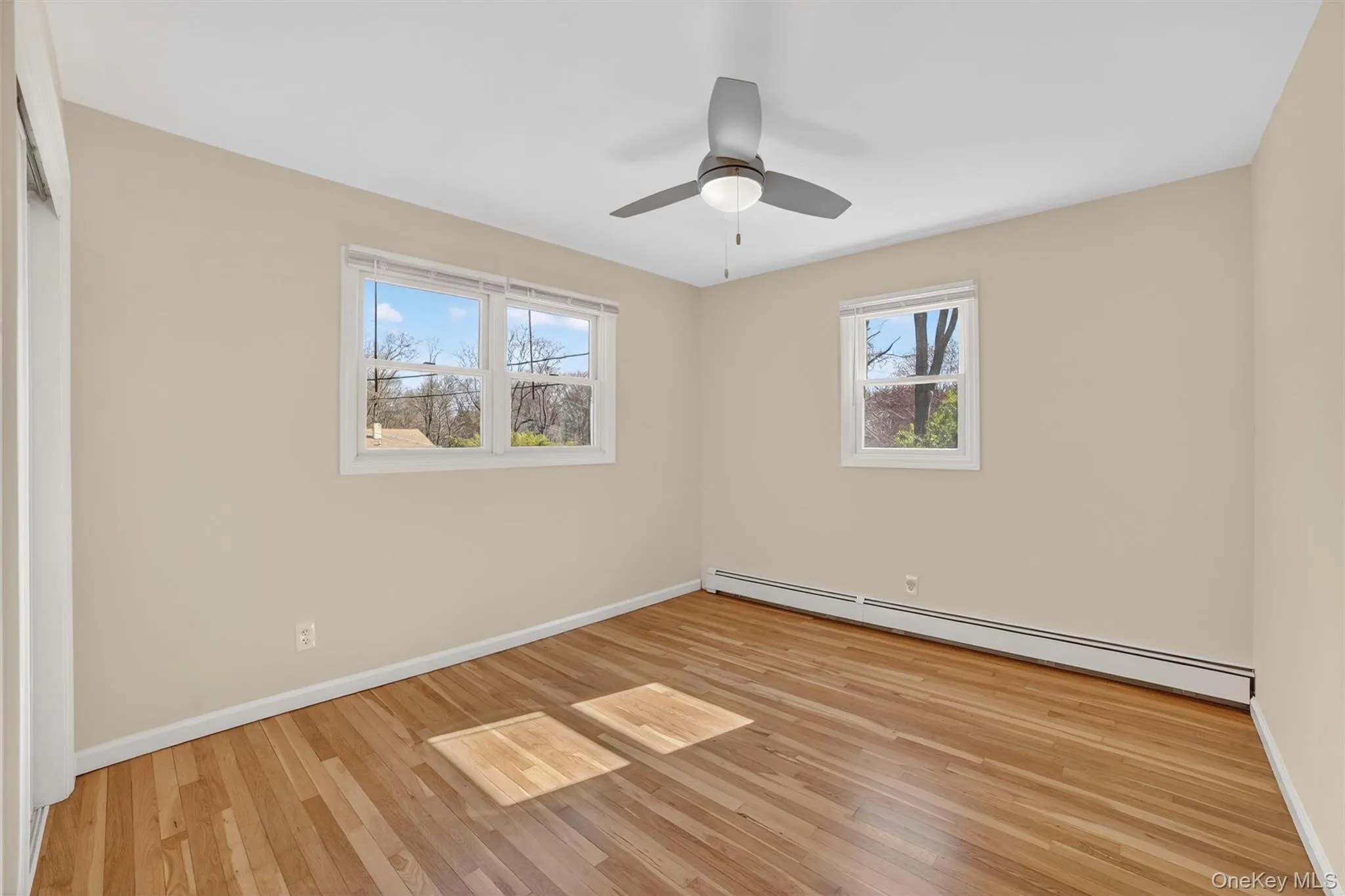 Plenty of sunshine on the gleaming hardwood floors Plenty of sunshine on the gleaming hardwood floors