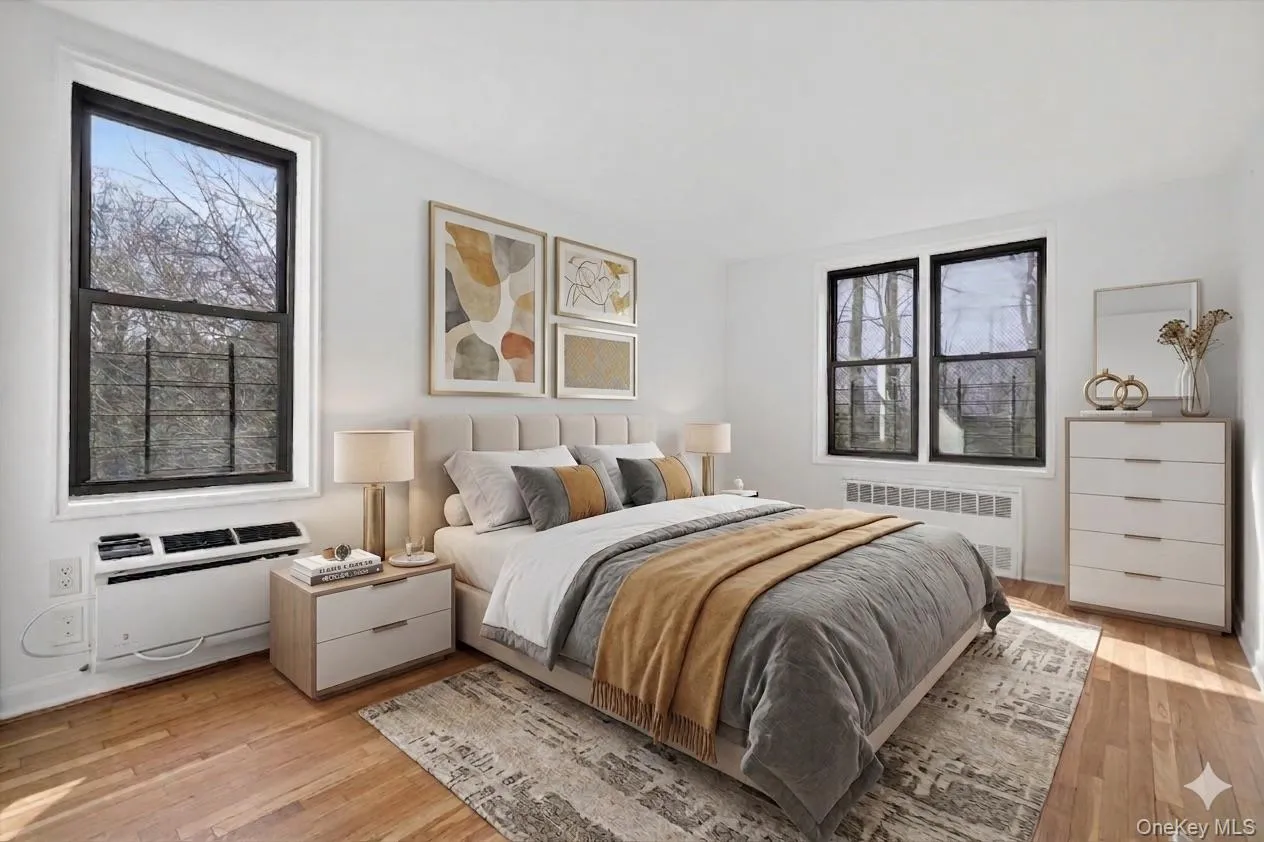 Virtually staged bedroom Virtually staged bedroom