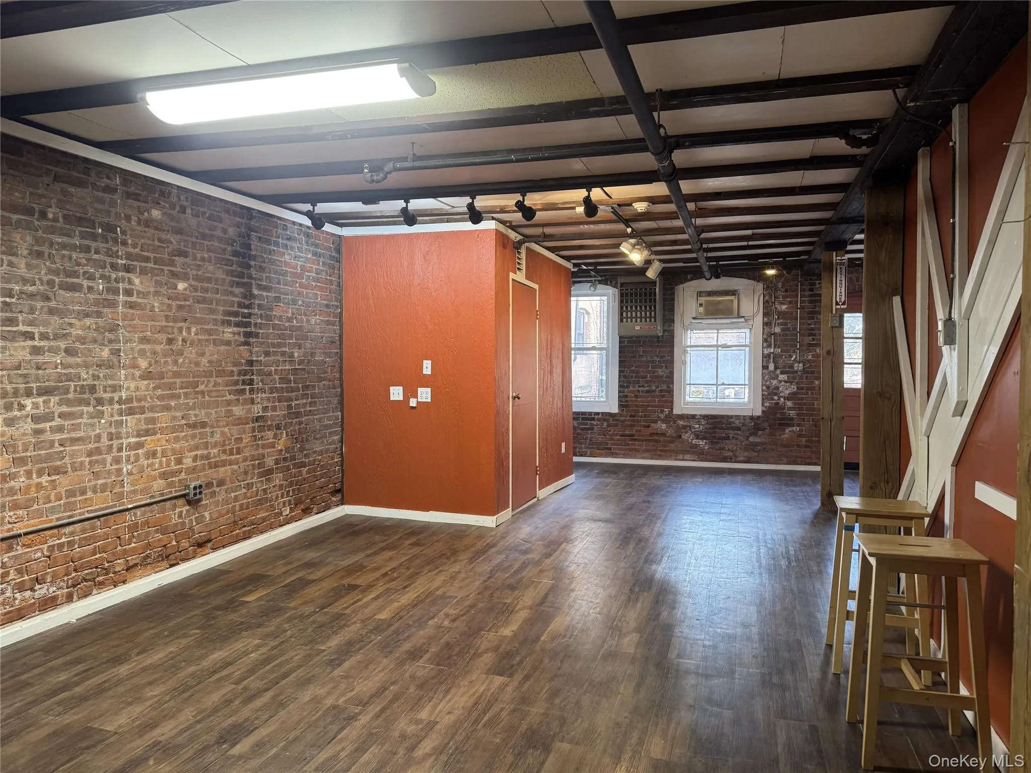 open floor plan from back of unit open floor plan from back of unit