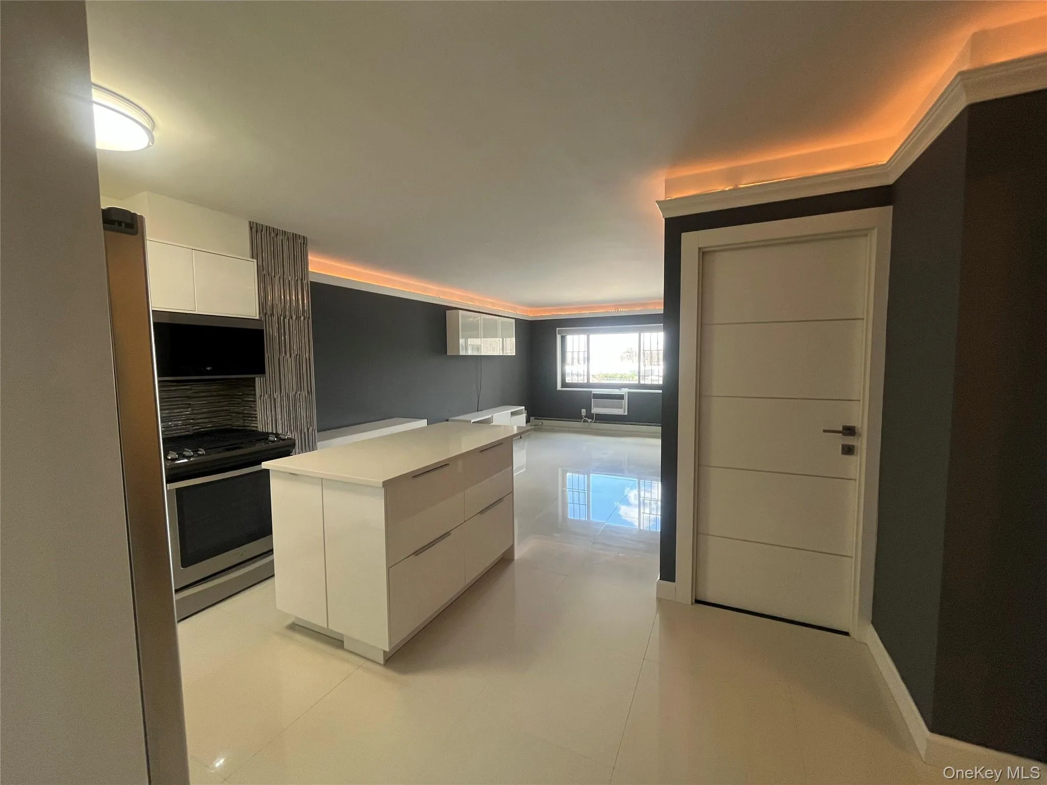 View from entrance door to unit 3A View from entrance door to unit 3A