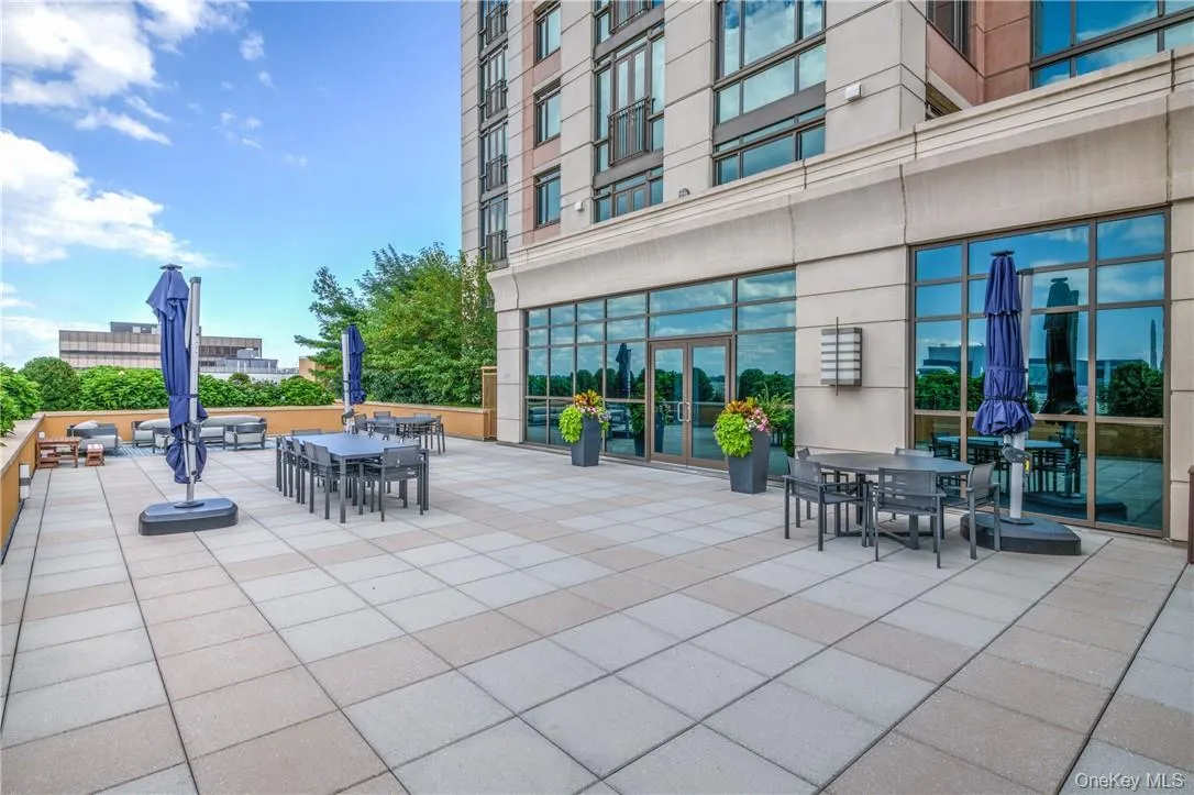Outdoor community terrace Outdoor community terrace