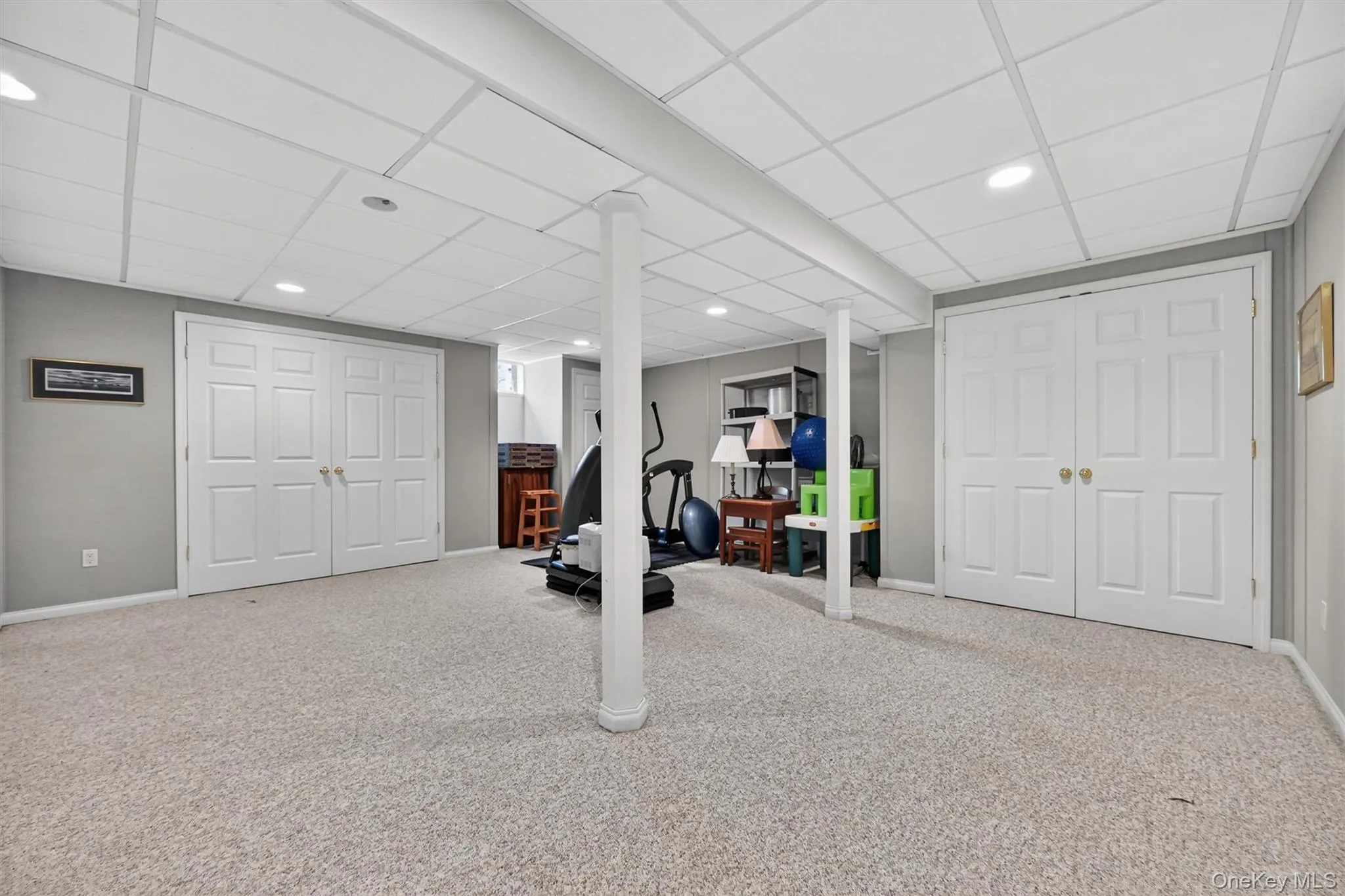 A spacious finished lower level offers endless flexibility—perfect for a recreation room, home gym, playroom, or media space. A spacious finished lower level offers endless flexibility—perfect for a recreation room, home gym, playroom, or media space.