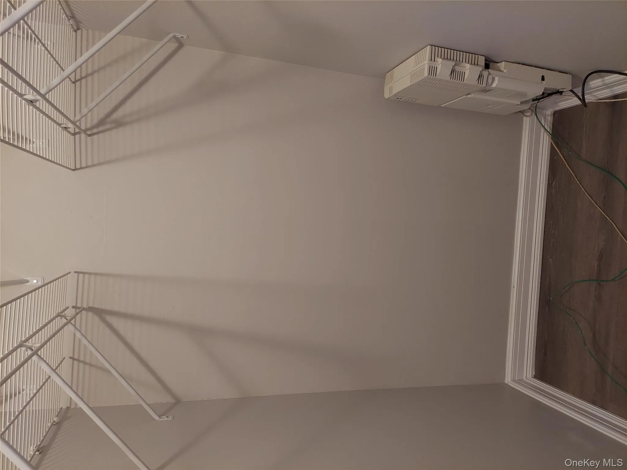 Walk in closet in corridor Walk in closet in corridor