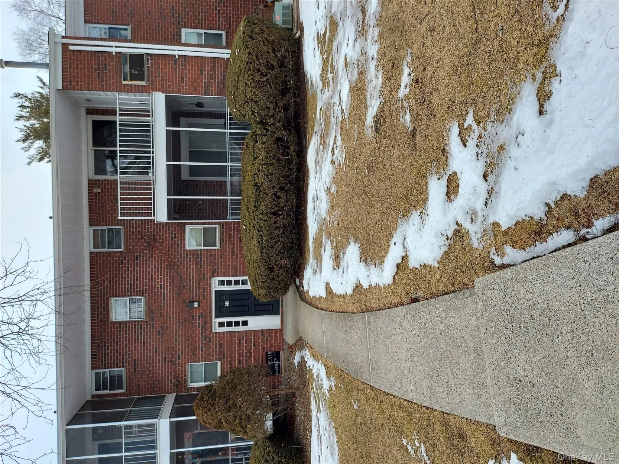 Entrance from the parking lot Entrance from the parking lot