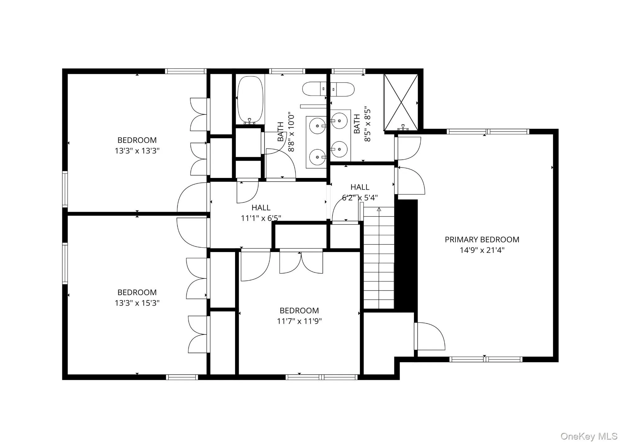 Upper Level Floor Plan Upper Level Floor Plan