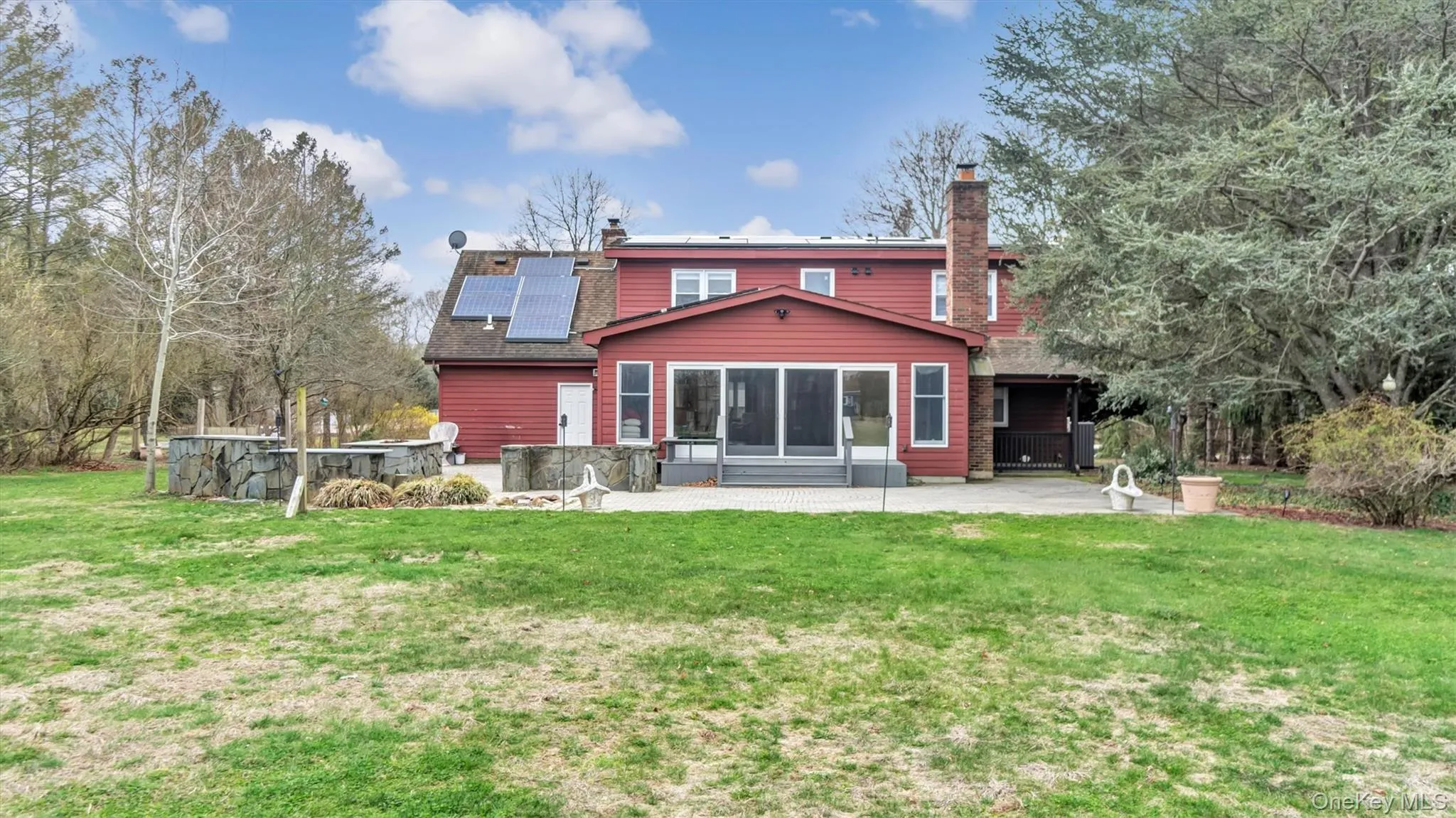 Expansive backyard Expansive backyard