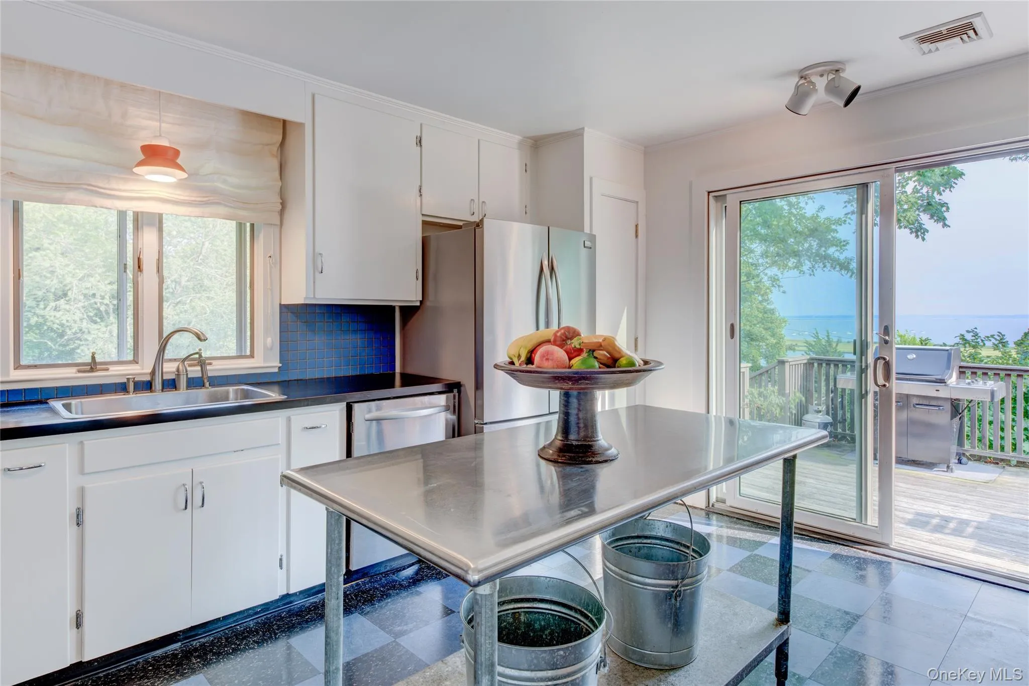 kitchen, glass door to deck kitchen, glass door to deck