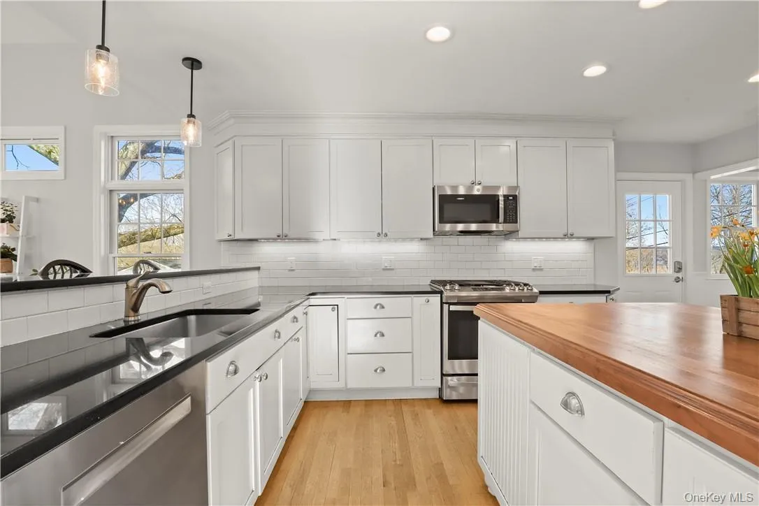 Large open kitchen with ss appliances Large open kitchen with ss appliances