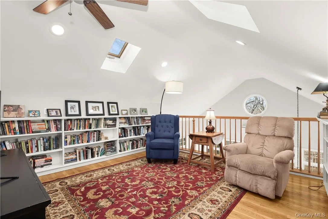 Library upstairs Library upstairs