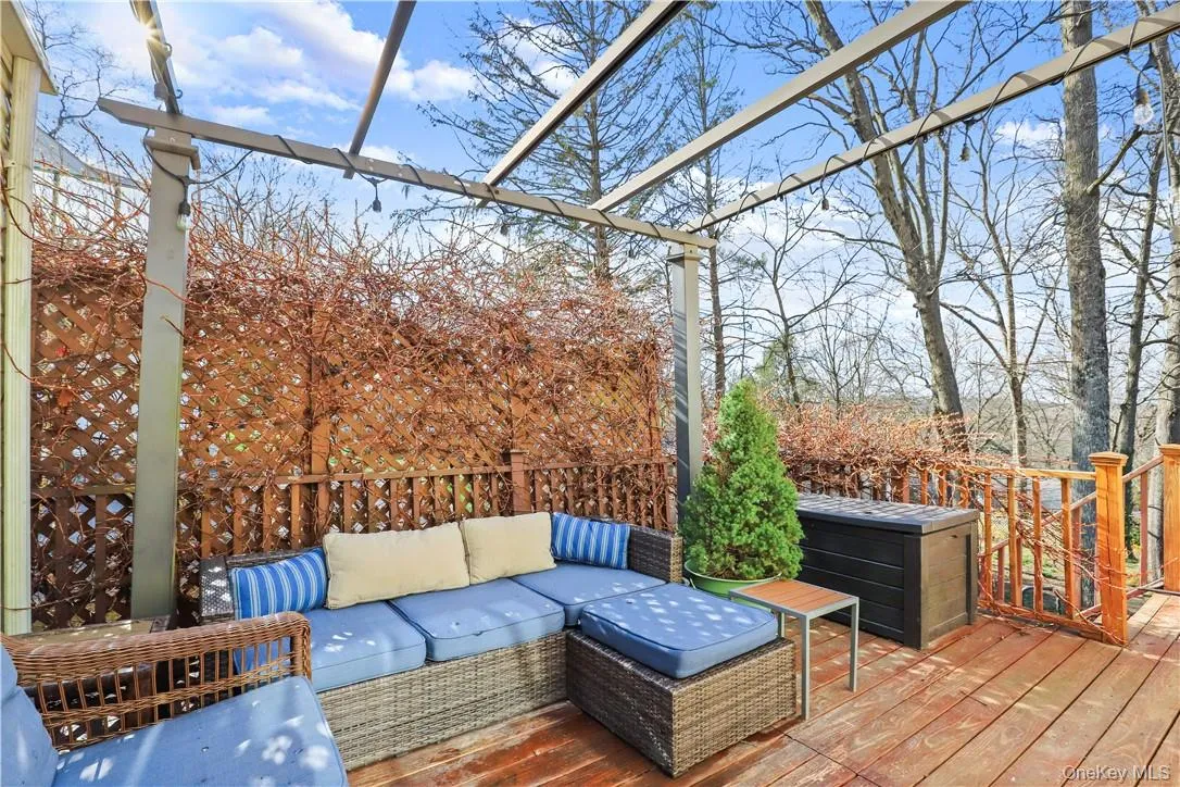 Cozy outdoor seating area Cozy outdoor seating area