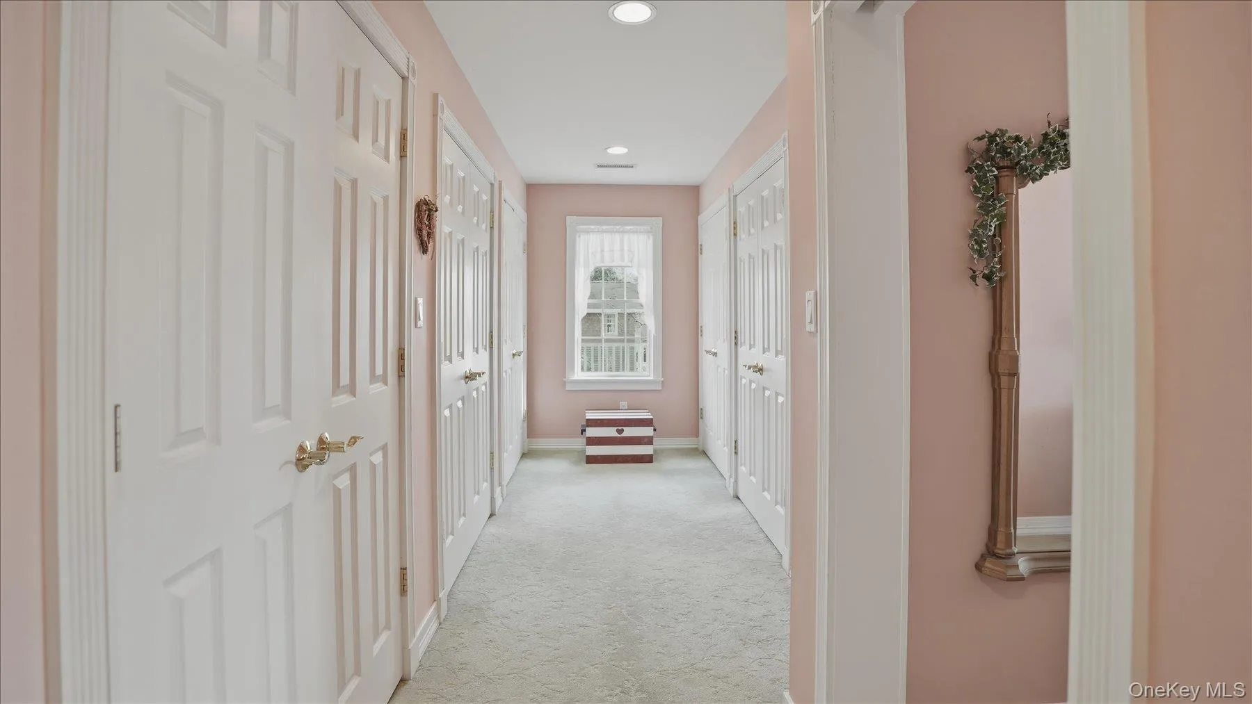 Large hall of closets in primary Large hall of closets in primary