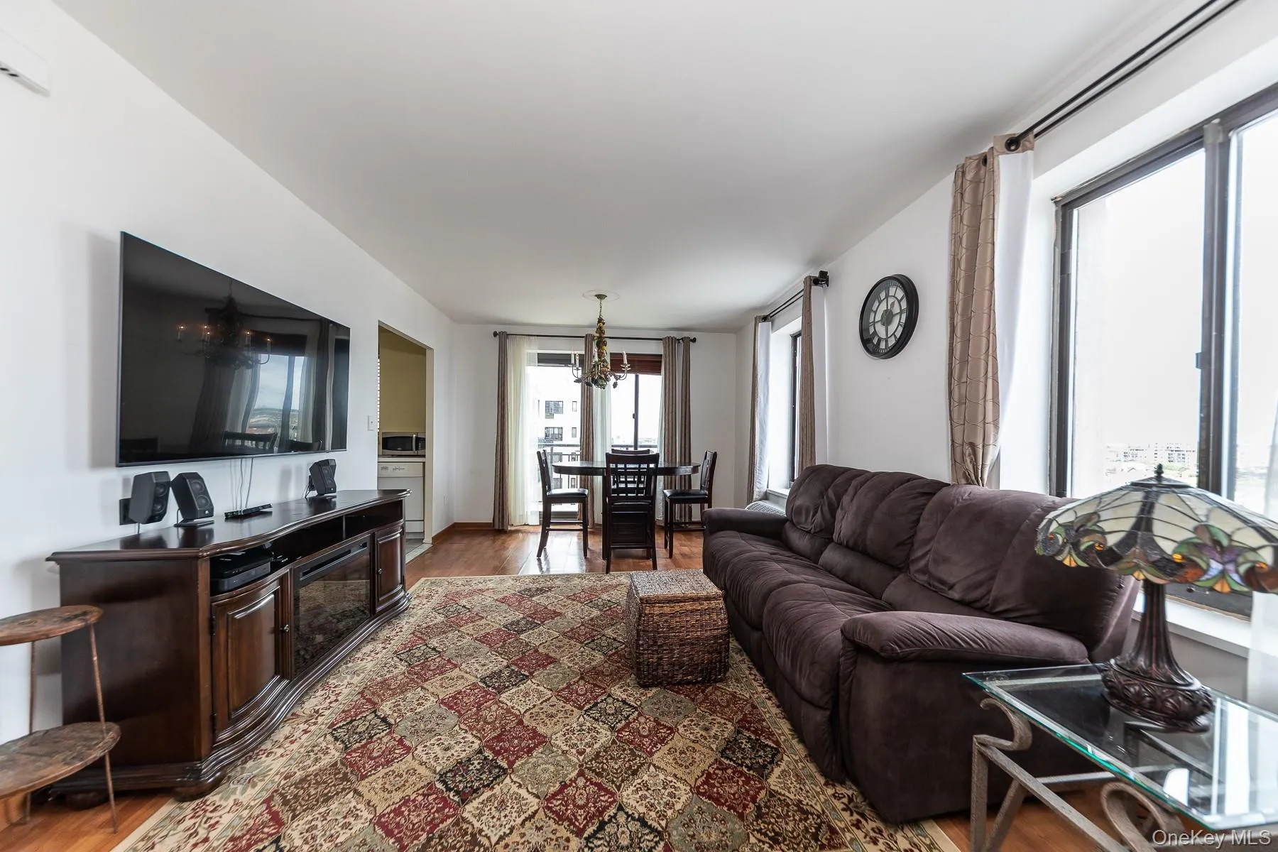 Updated living room leading to private terrace Updated living room leading to private terrace