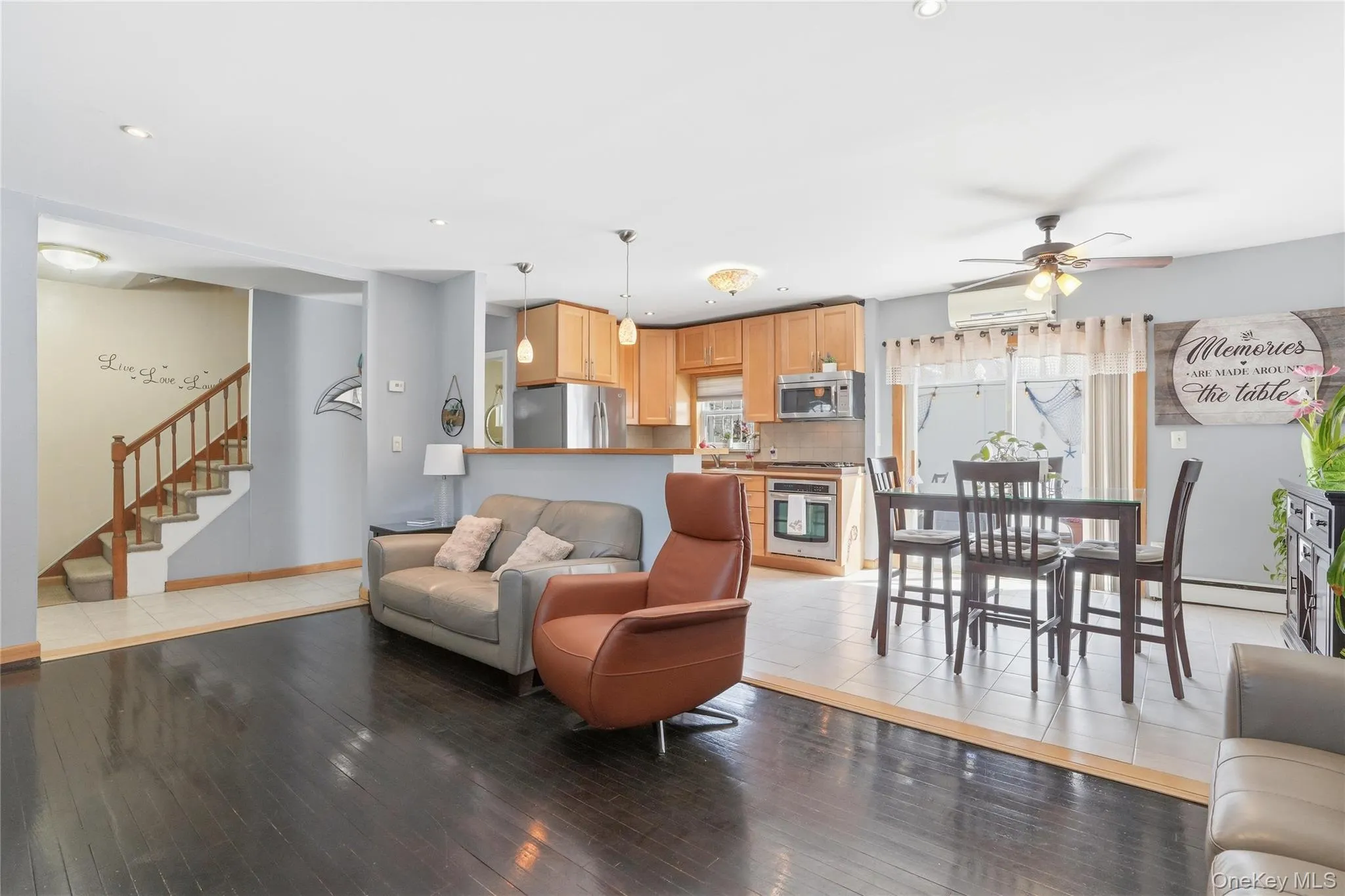 Open floor plan Open floor plan