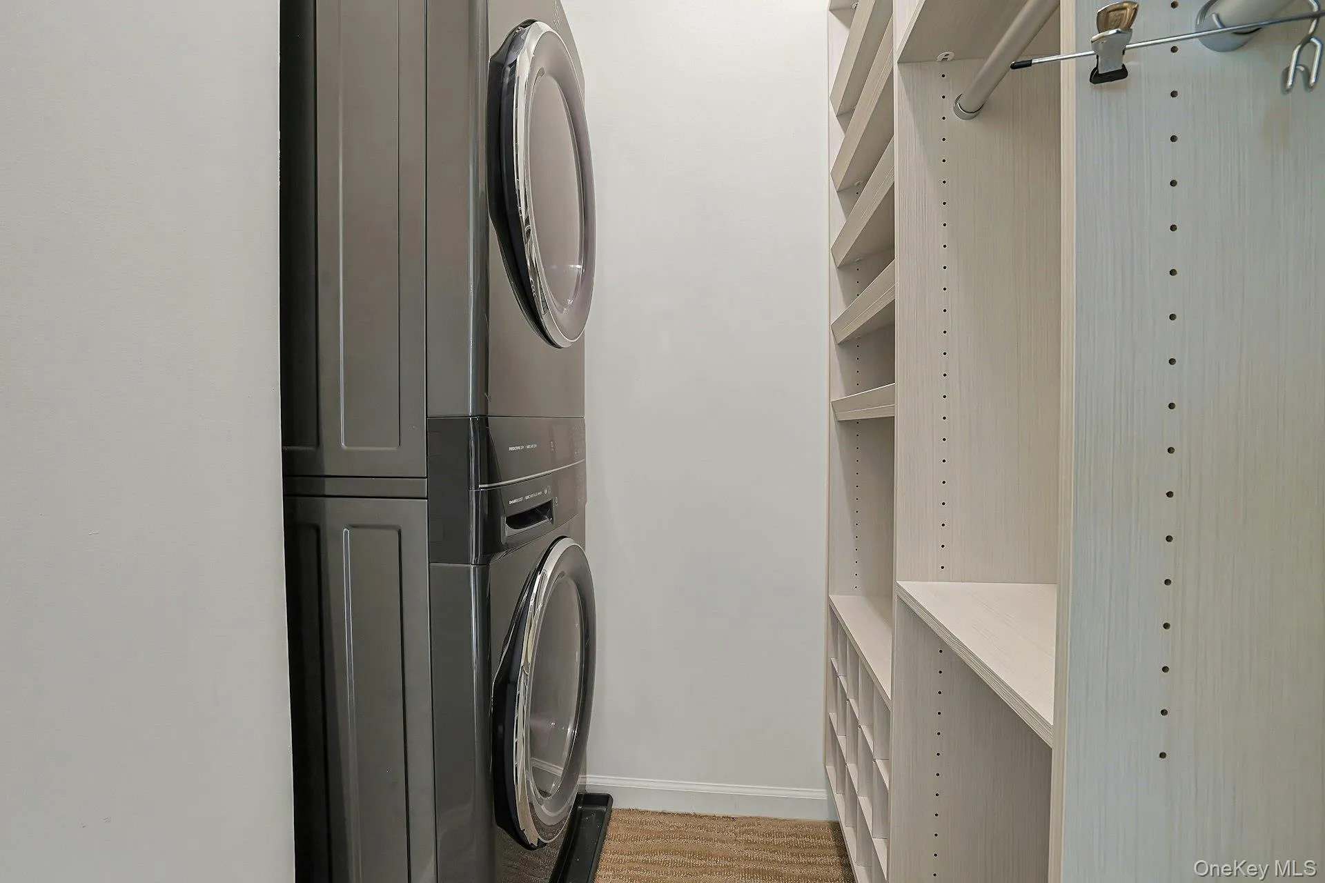 Primary Closet and Laundry Primary Closet and Laundry
