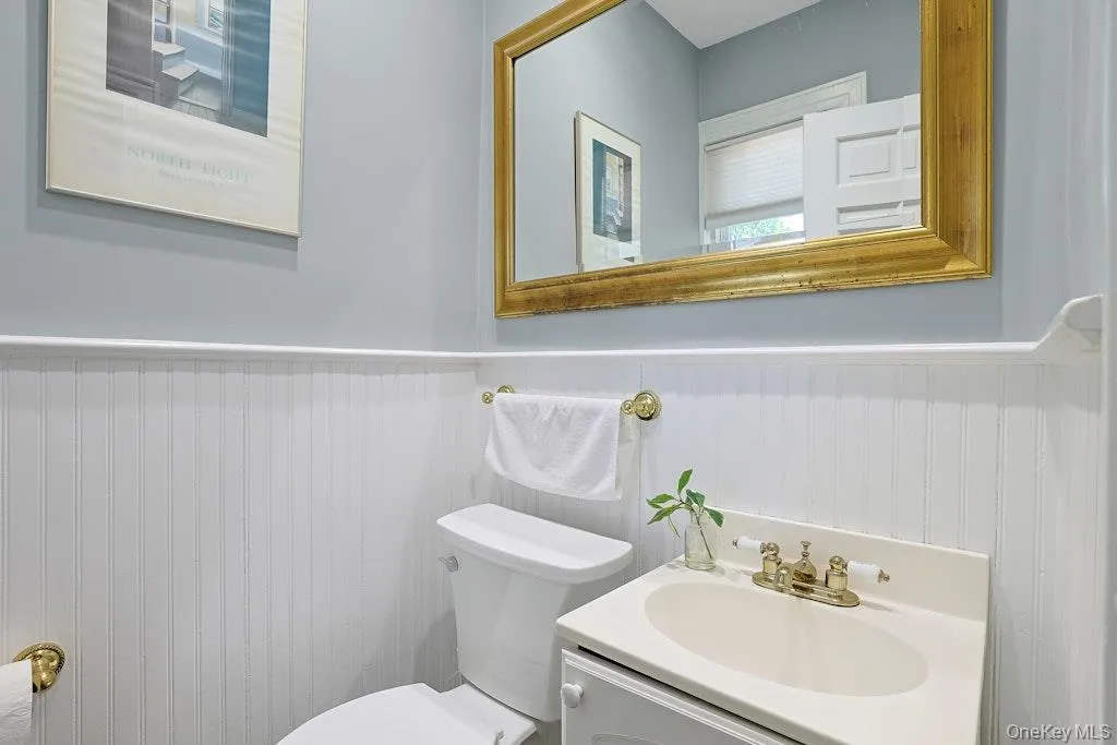 Main level powder room Main level powder room