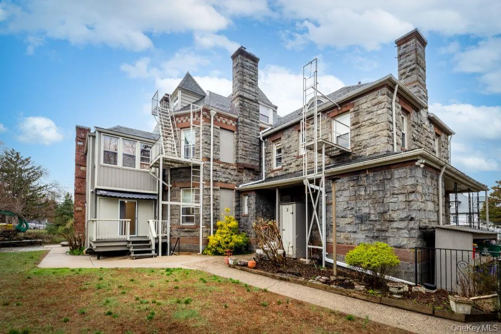 Back of building Back of building