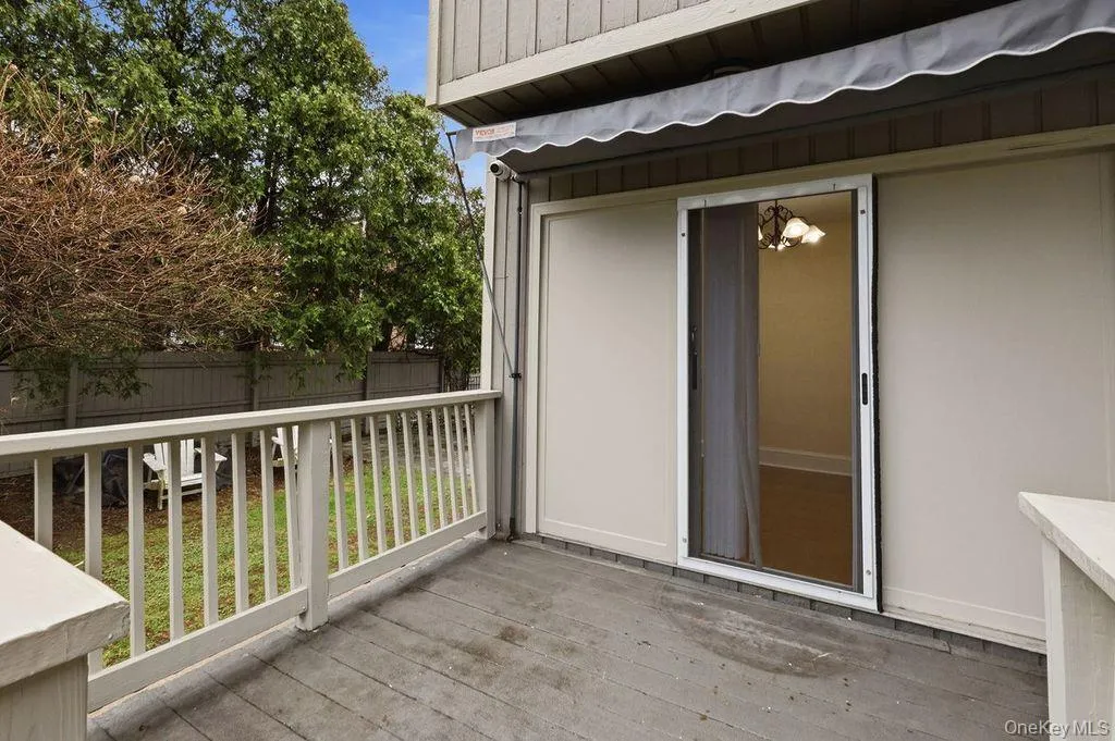 Deck off of second bedroom Deck off of second bedroom