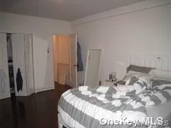 Bedroom featuring dark wood-type flooring Bedroom featuring dark wood-type flooring