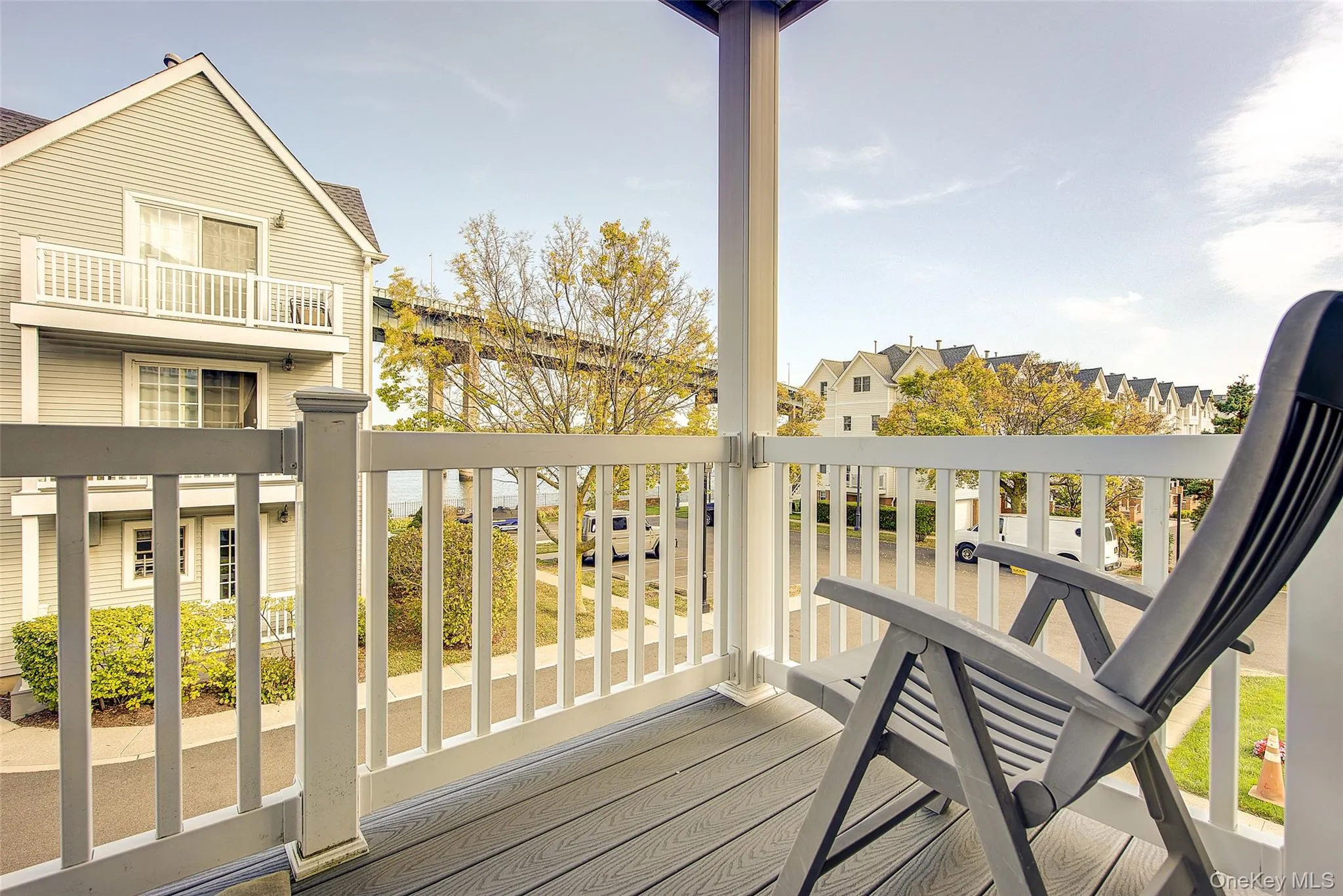 Balcony featuring a residential view Balcony featuring a residential view