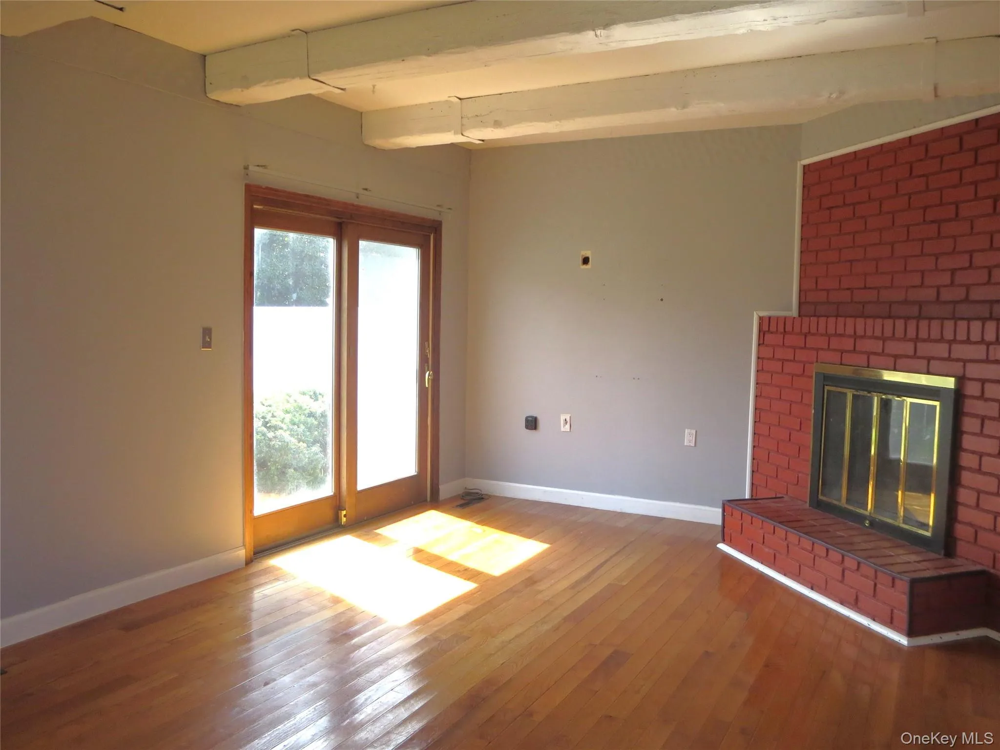 Sliders to side yard Sliders to side yard