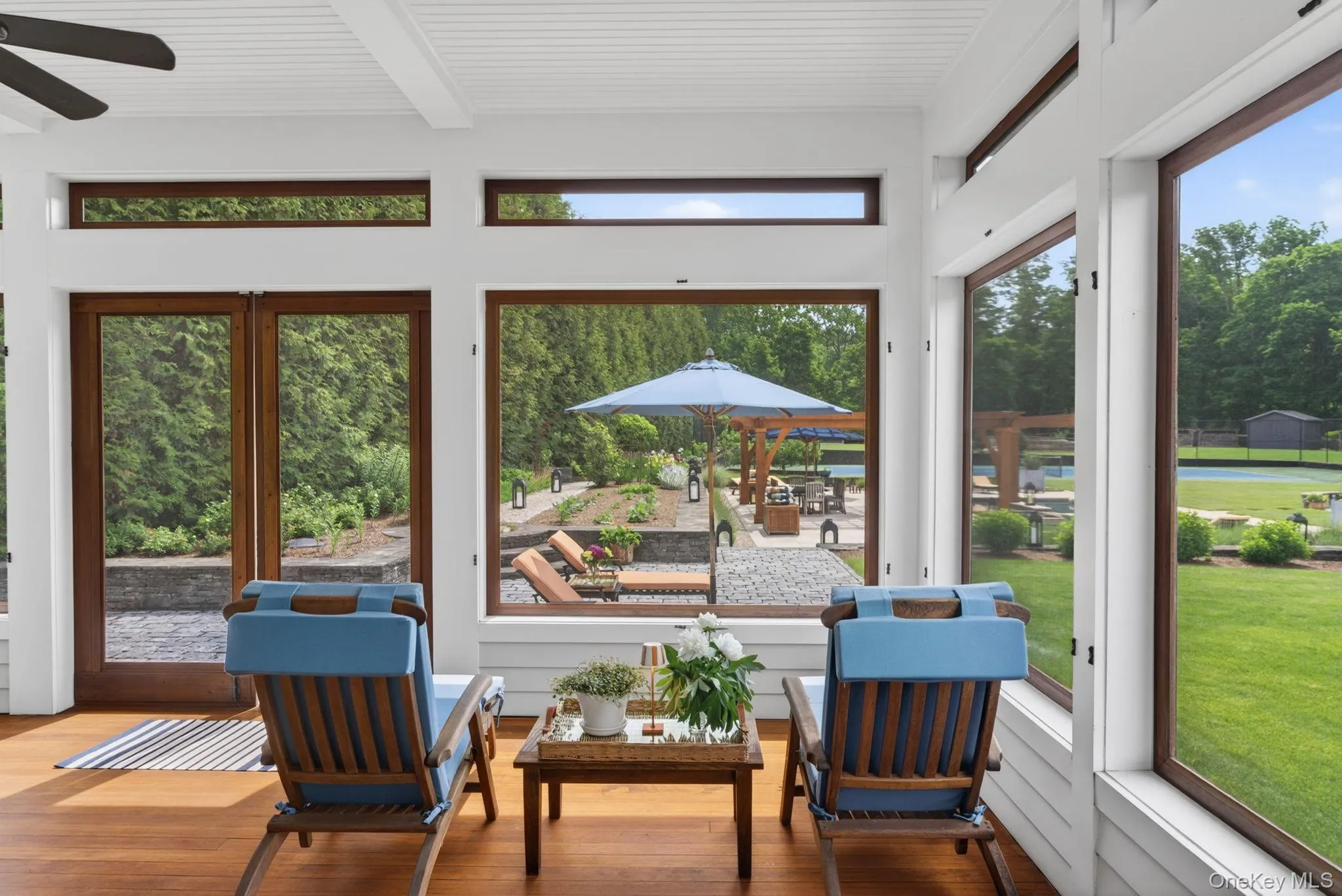 Enjoy the view from the screened in porch Enjoy the view from the screened in porch