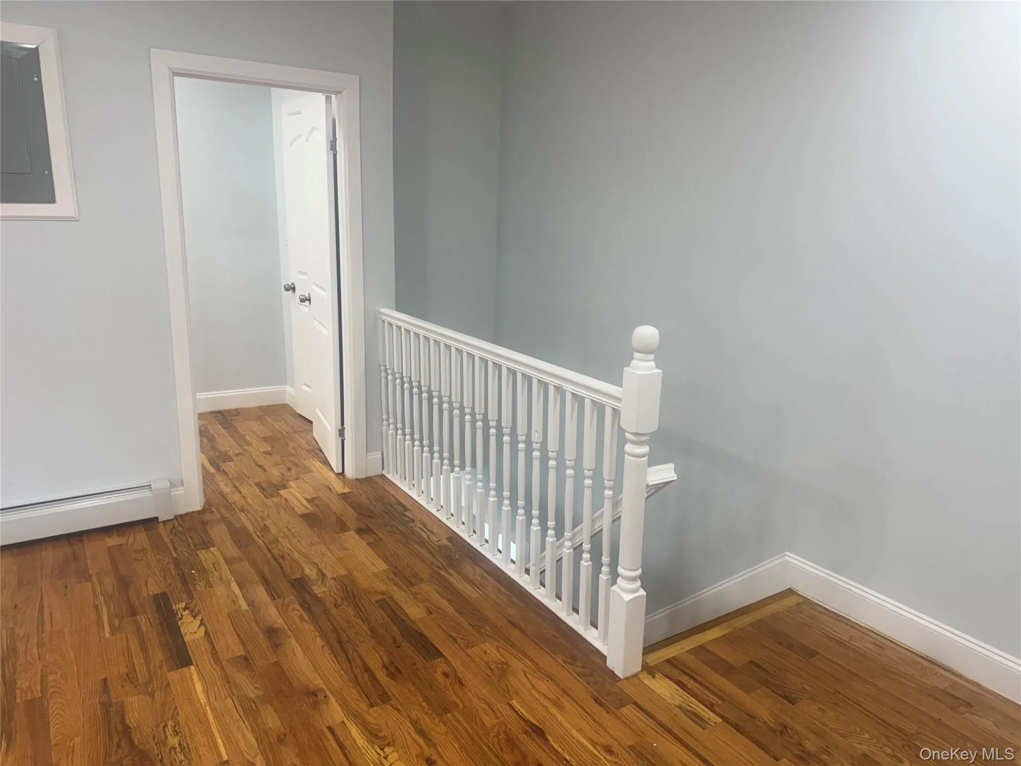 entrance to the 2nd floor apartment and primary bedroom with ensuite to the right entrance to the 2nd floor apartment and primary bedroom with ensuite to the right