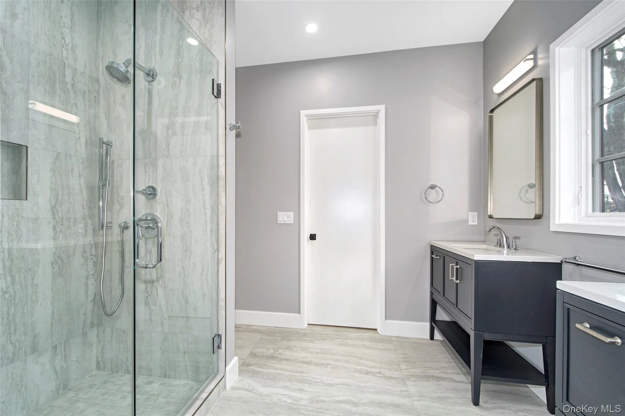 Another view of the bathroom for bedrooms 4 and 5 with 2 sinks. Another view of the bathroom for bedrooms 4 and 5 with 2 sinks.