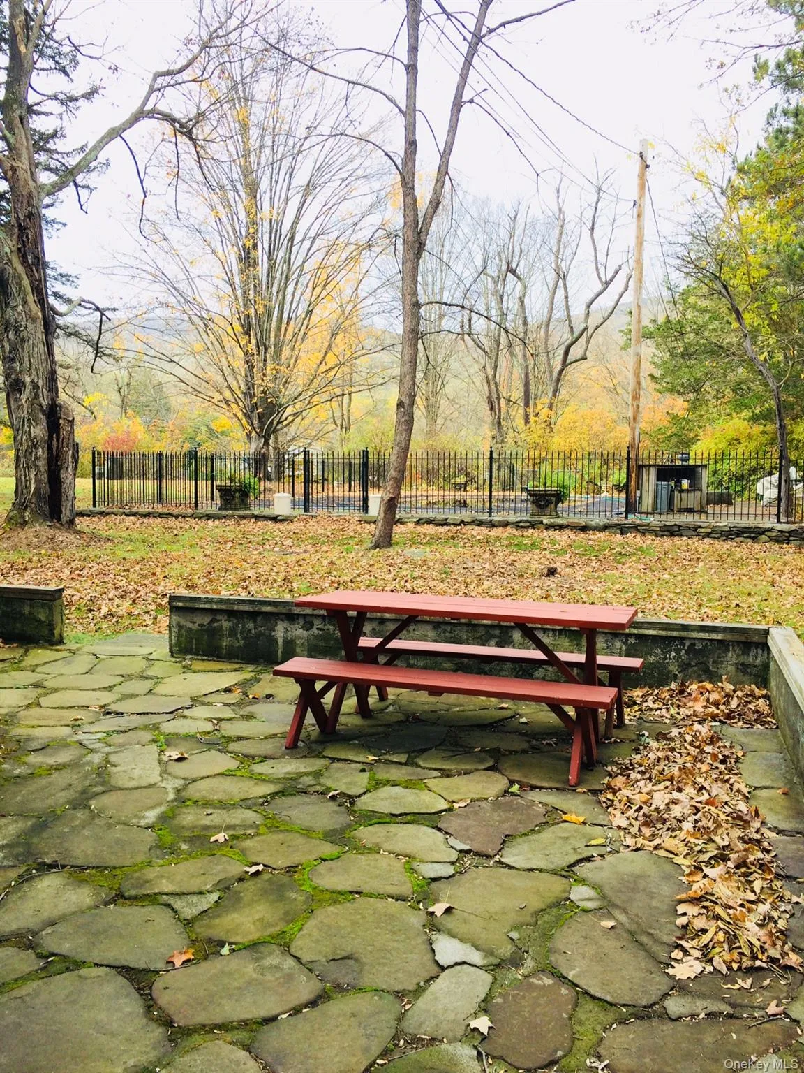 View of patio area and pool View of patio area and pool