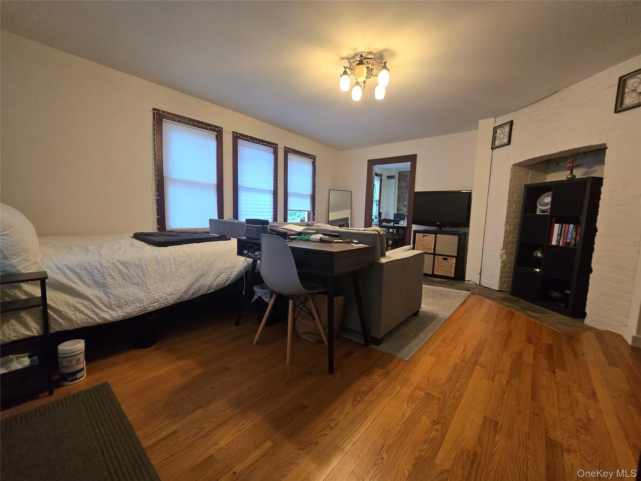 POV from entry. LR/Bedroom POV from entry. LR/Bedroom