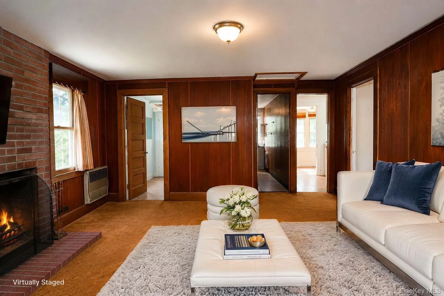 Living room virtually staged and AI enhanced Living room virtually staged and AI enhanced