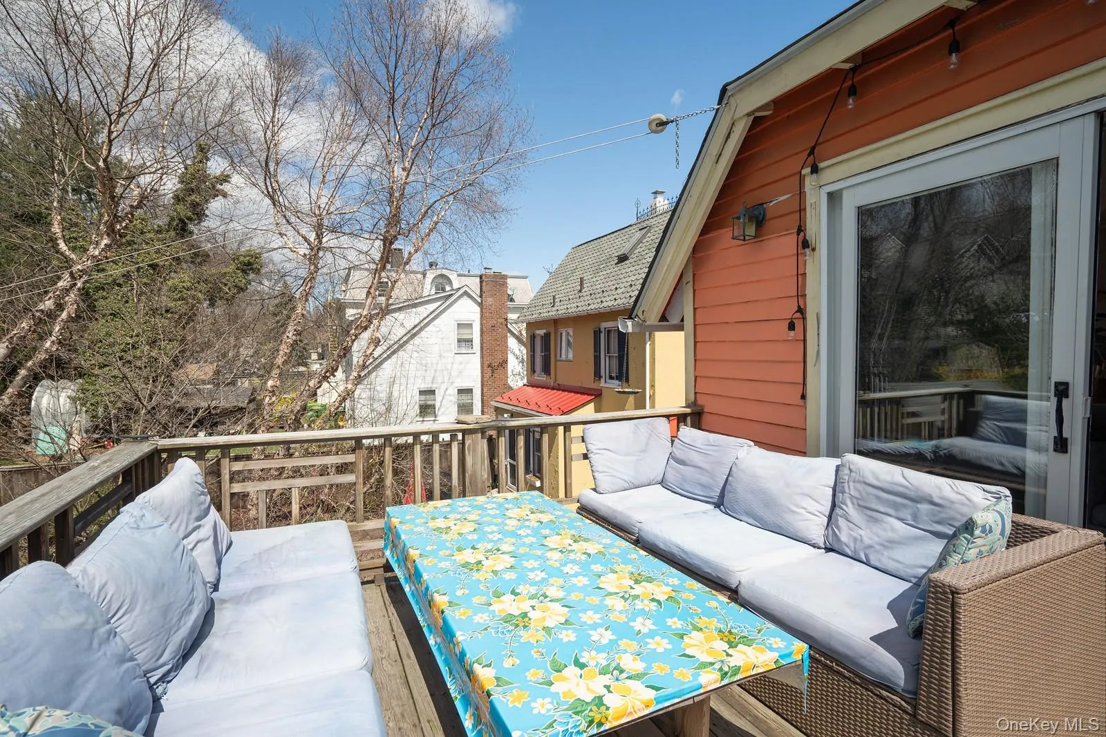 Deck off Living Room Deck off Living Room