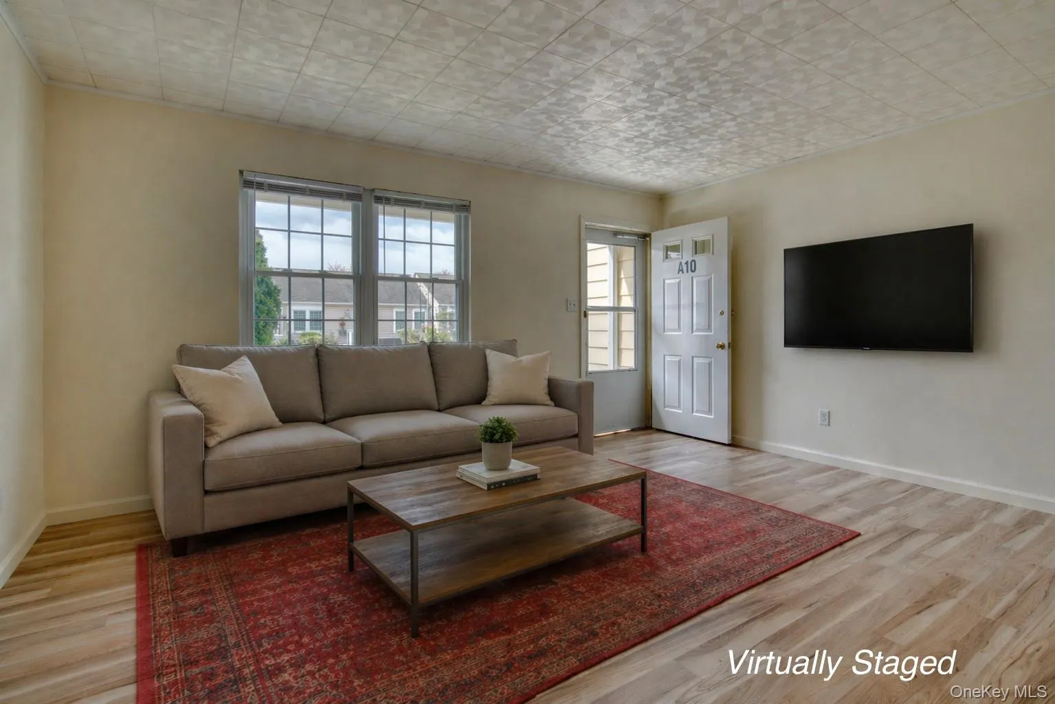 living room virtually staged living room virtually staged