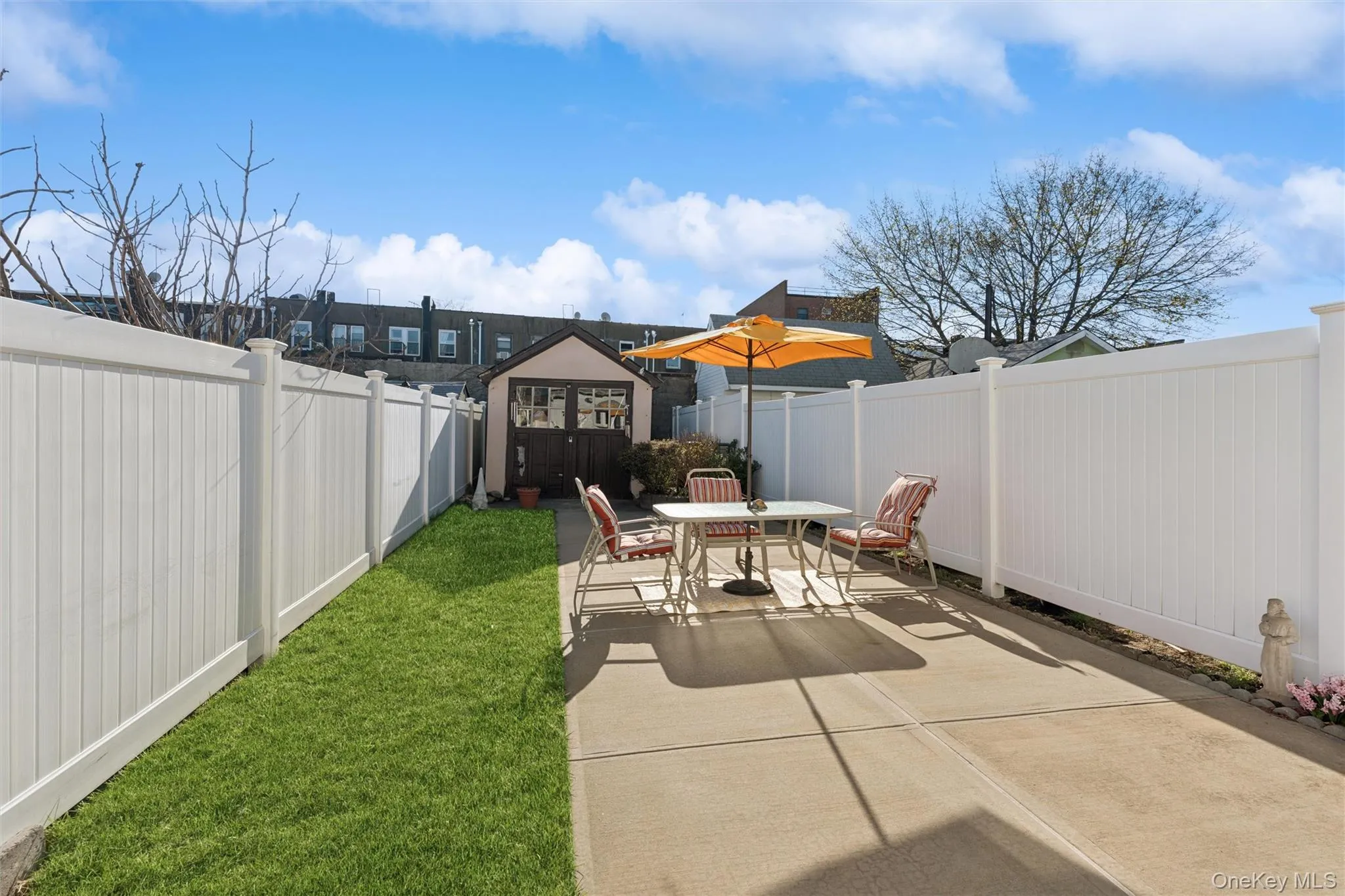 Outside, enjoy a fenced backyard that offers privacy and versatility—perfect for entertaining, relaxing, or accommodating pets. Outside, enjoy a fenced backyard that offers privacy and versatility—perfect for entertaining, relaxing, or accommodating pets.
