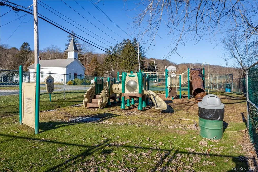 View of playground. View of playground.
