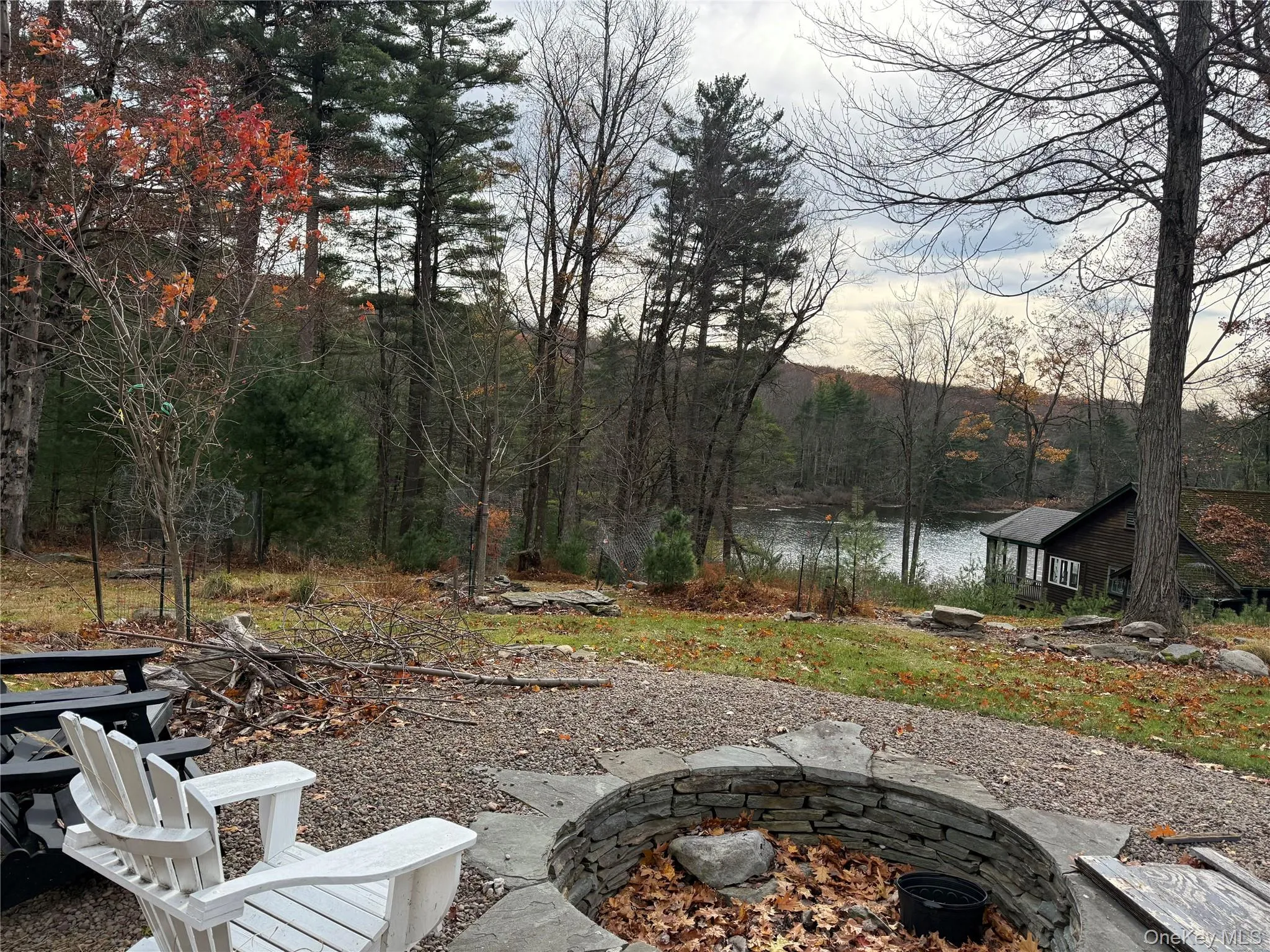 fire pit overlooking the lake fire pit overlooking the lake