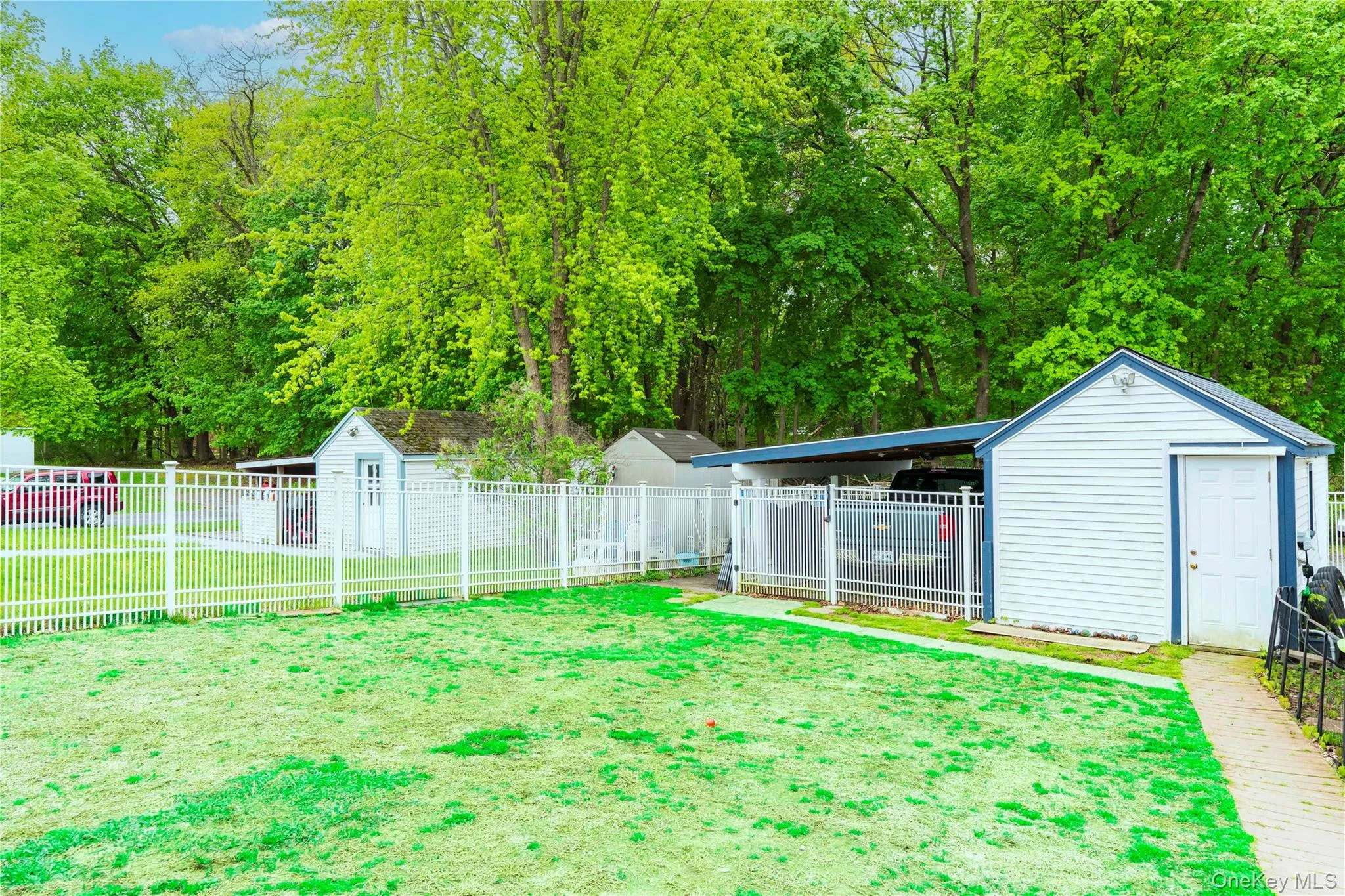 Big Level Backyard with lots of room for off-street parking Big Level Backyard with lots of room for off-street parking