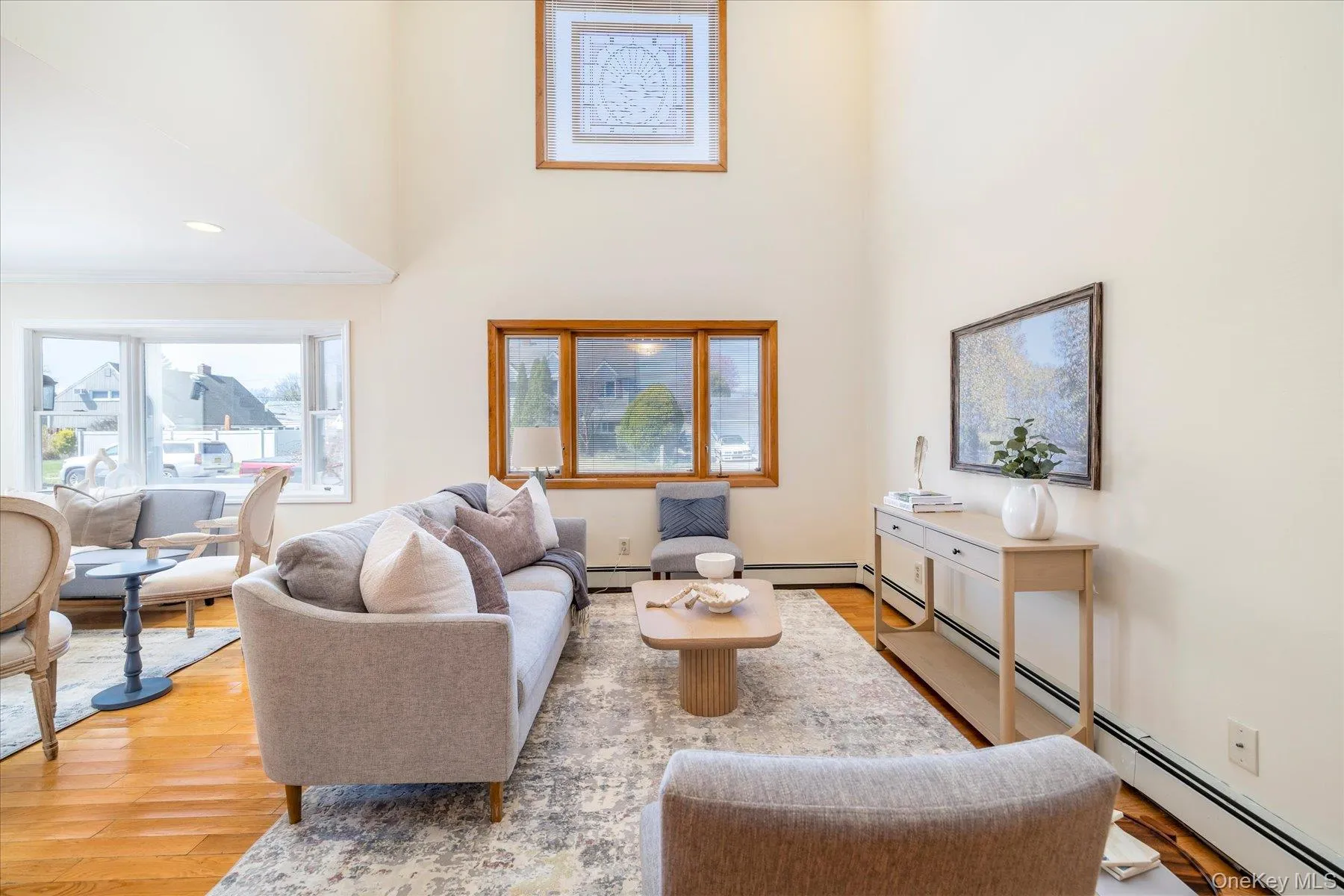 Hardwood floors and baseboard heating Hardwood floors and baseboard heating