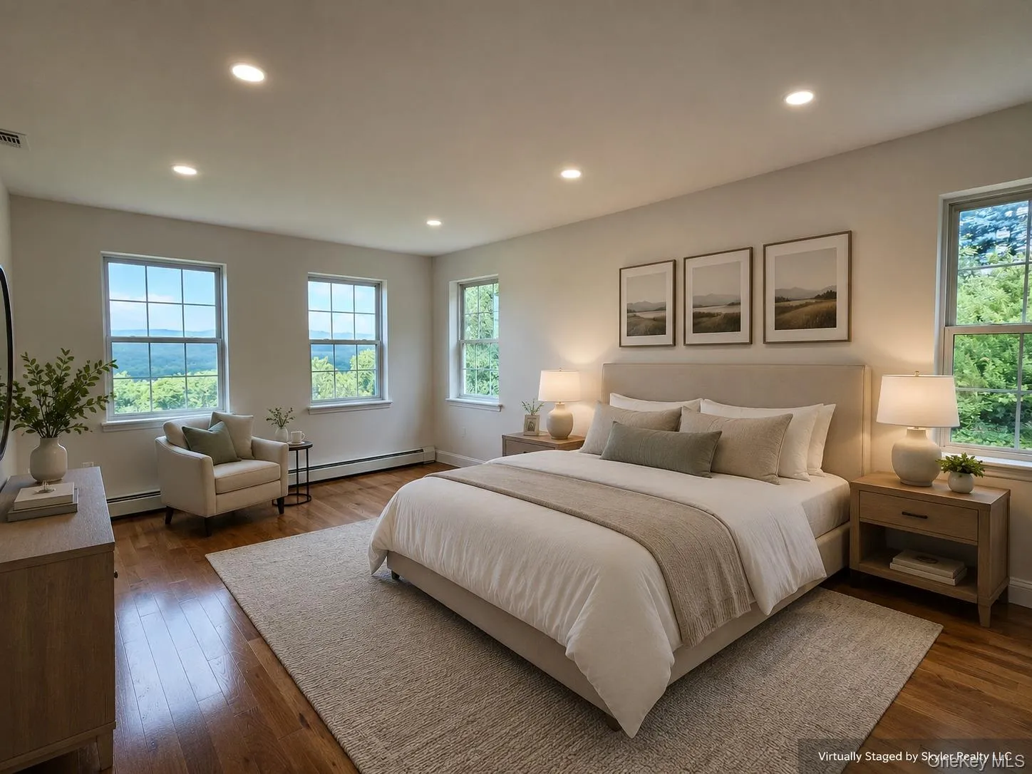 Virtually staged Primary BedroomNOTE: Virtual Staging is for illustrative purposes only. Furniture decor and accessories are digitally added and are not included with the property. Virtually staged Primary BedroomNOTE: Virtual Staging is for illustrative purposes only. Furniture decor and accessories are digitally added and are not included with the property.