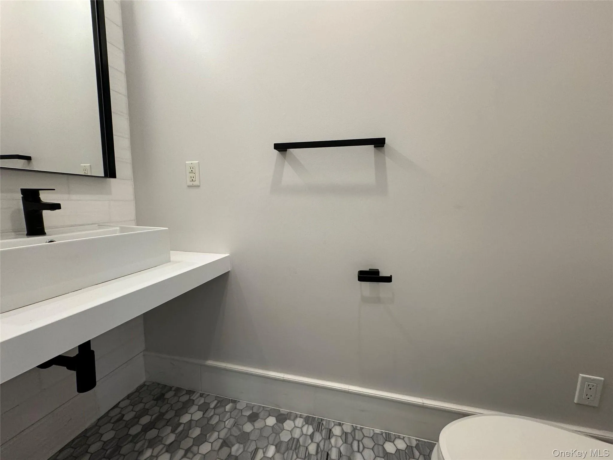 Powder room on 1st floor Powder room on 1st floor