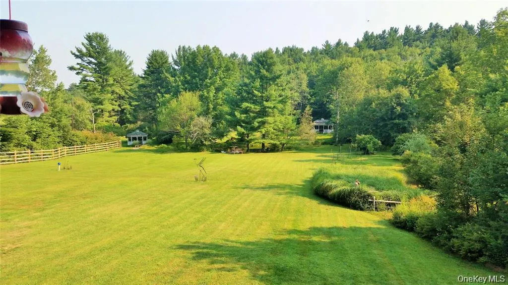 cleared open lawn area cleared open lawn area